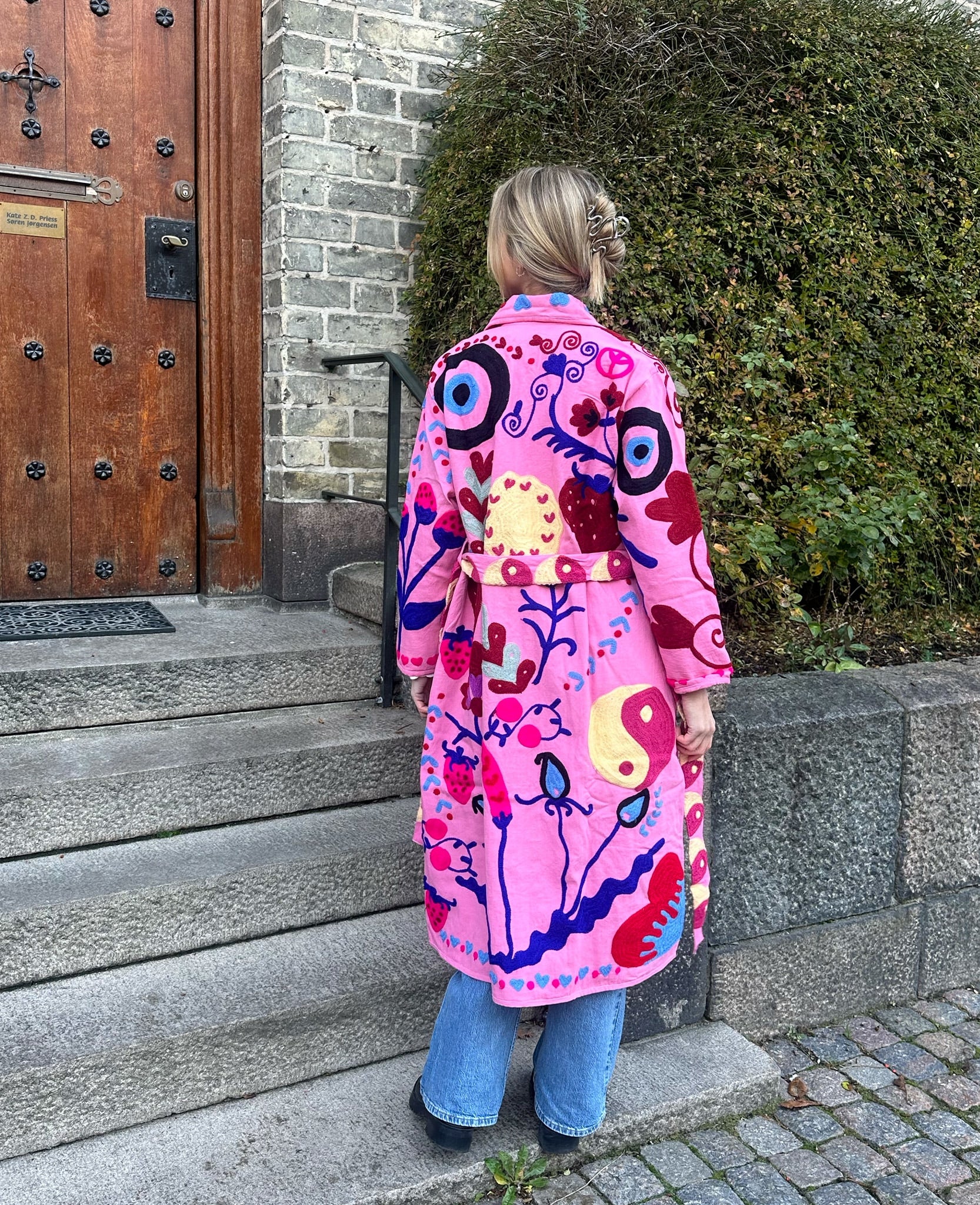 Rose Coat - Pink – SISSEL EDELBO