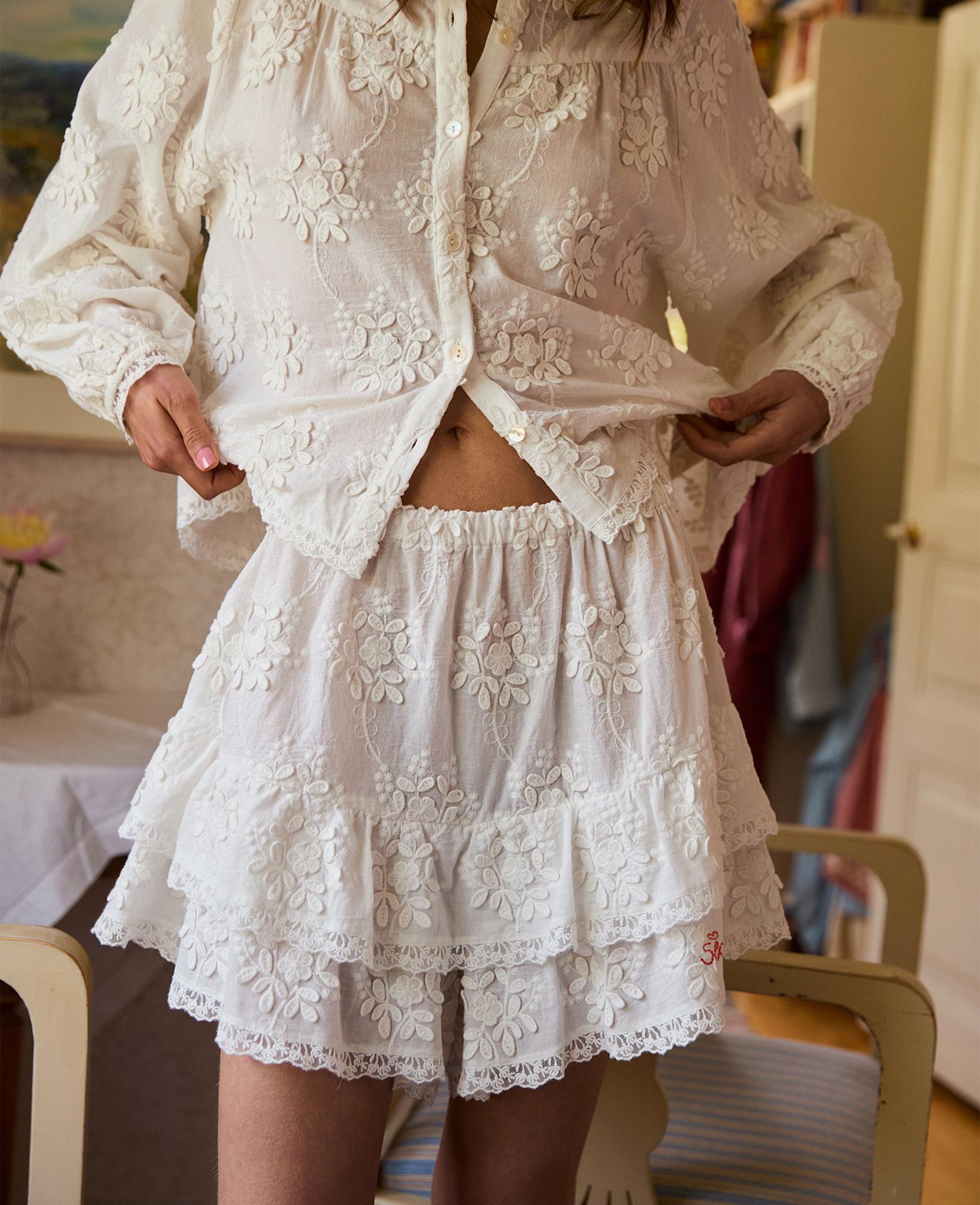 Delphine Shorts - Off White – SISSEL EDELBO