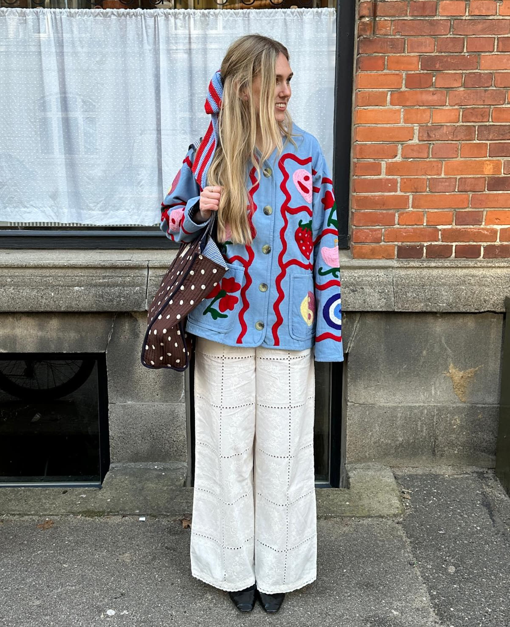 Maggie Jacket - Blue Bell – SISSEL EDELBO