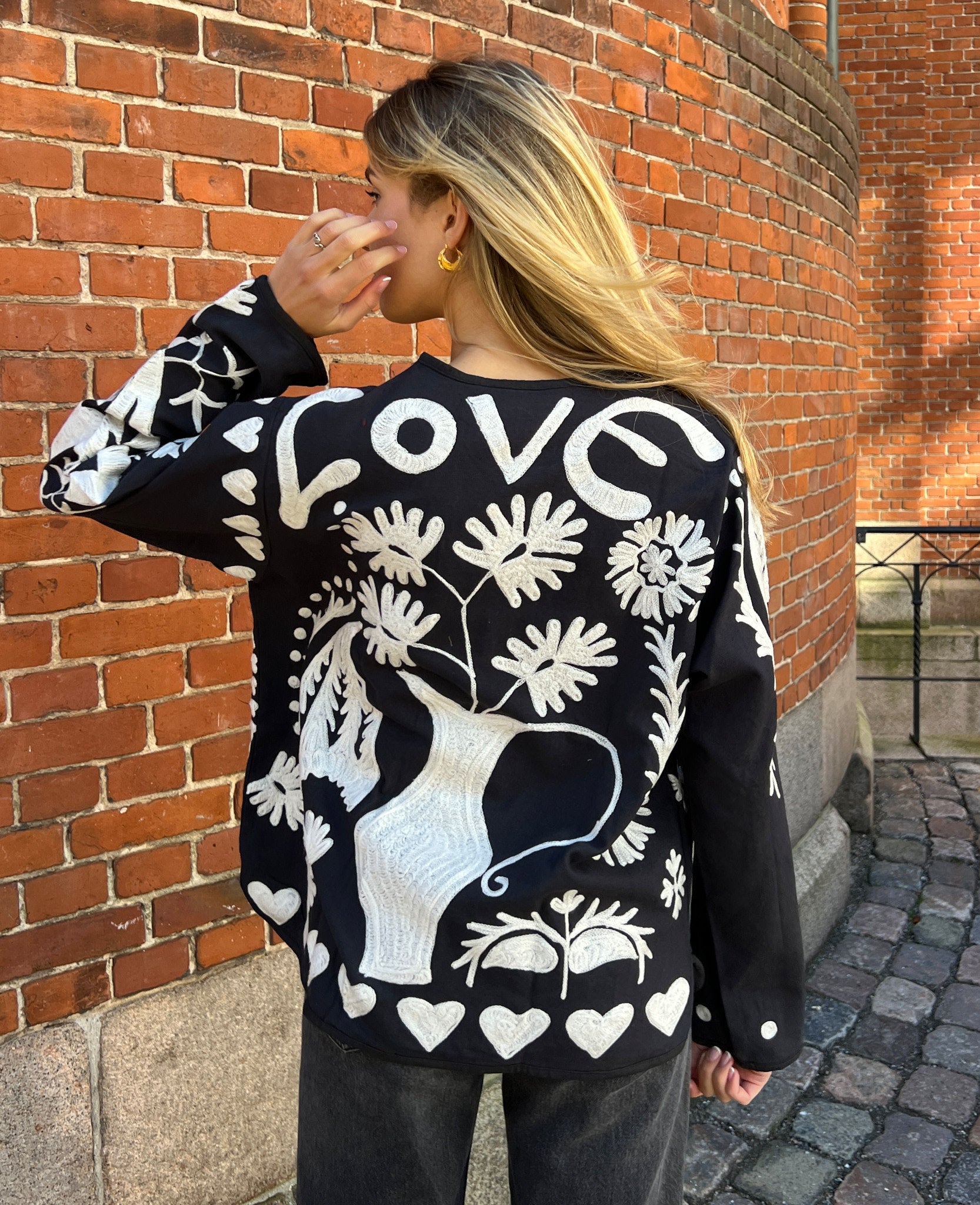 Maggie Jacket - Salt & Pepper – SISSEL EDELBO
