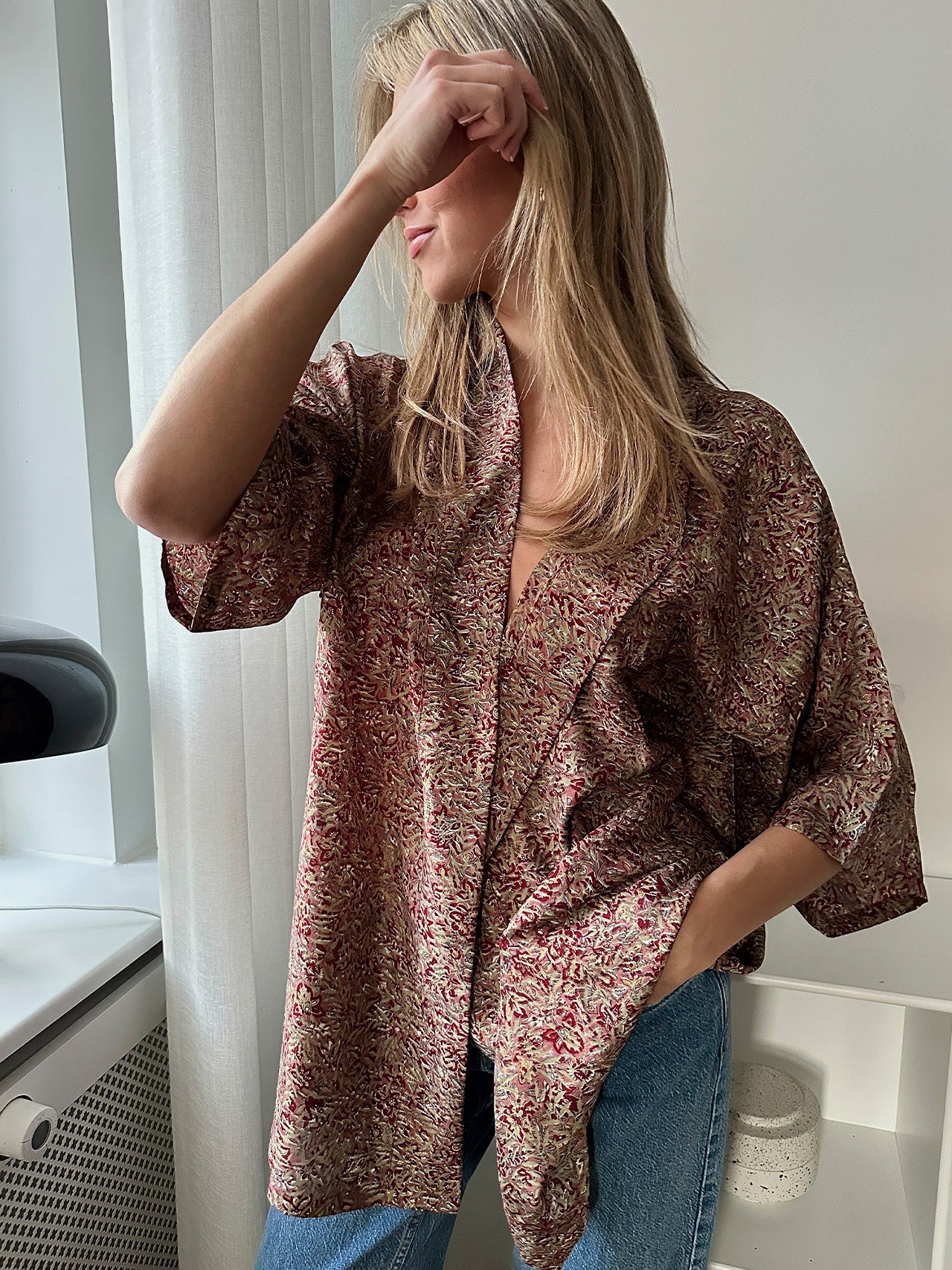 Lotus SILK Kimono