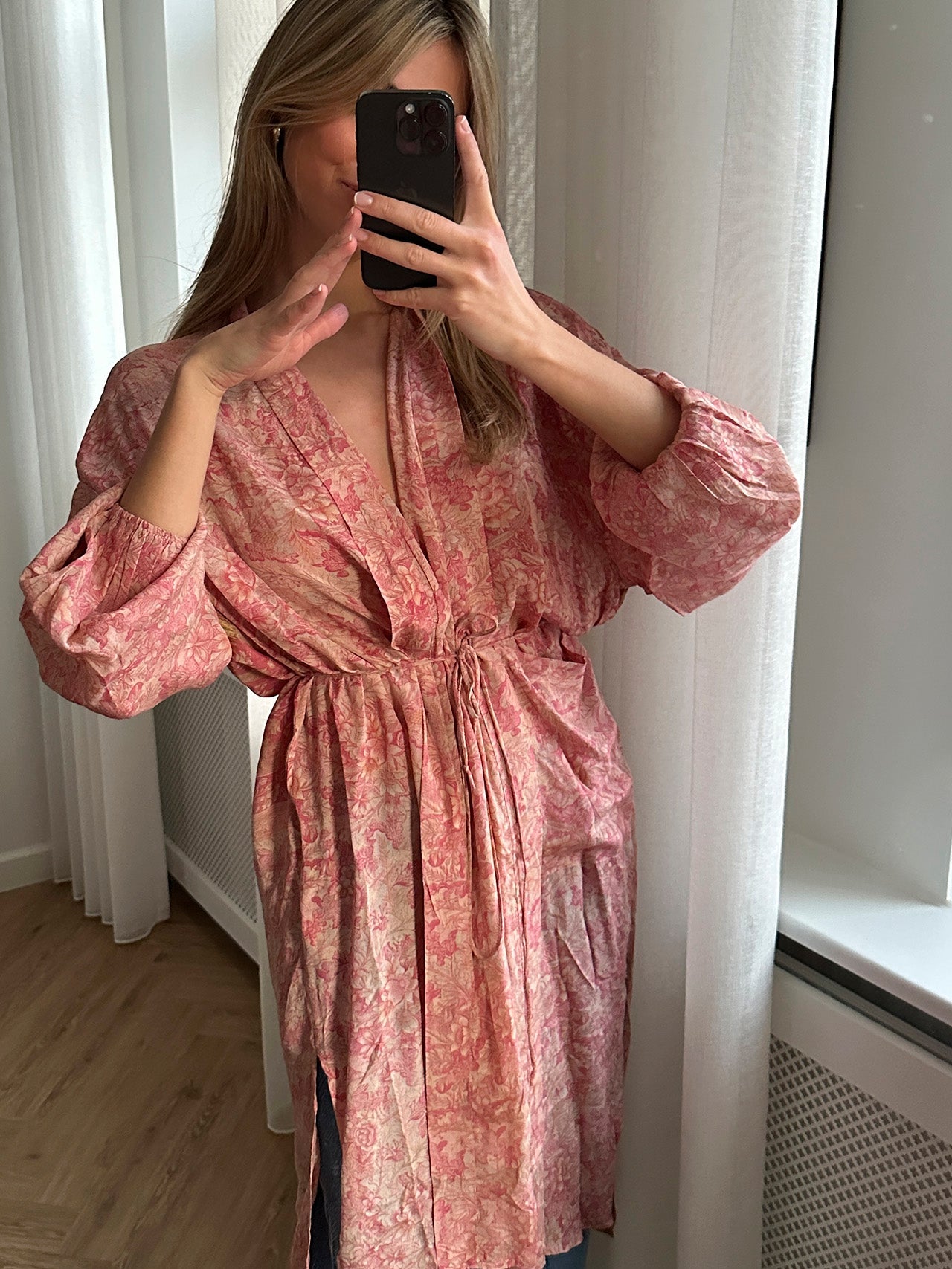 Pocket SILK Kimono