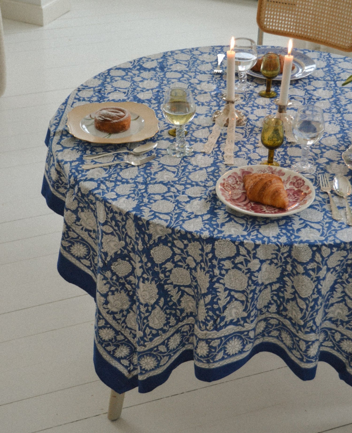 Noor Tablecloth - Lapiz Lazuli