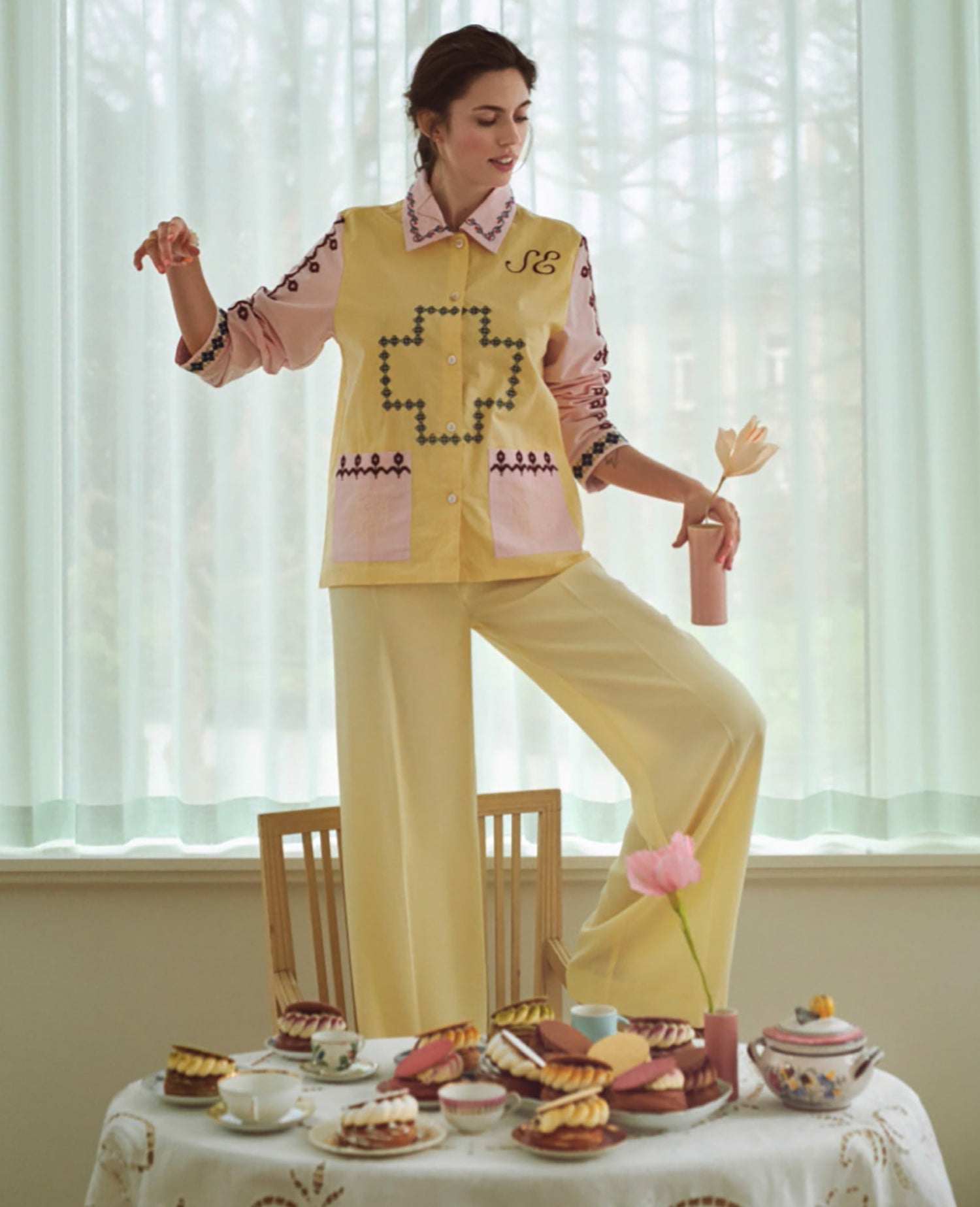 Louise Shirt - Pastel