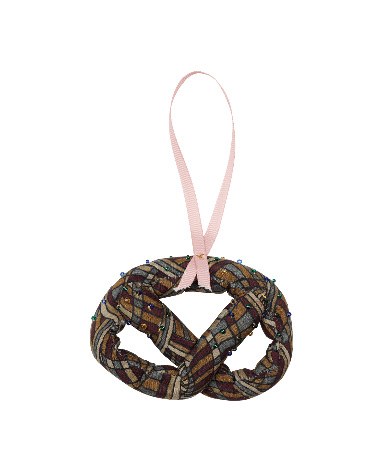 Pretzel SILK Ornament - Tiger