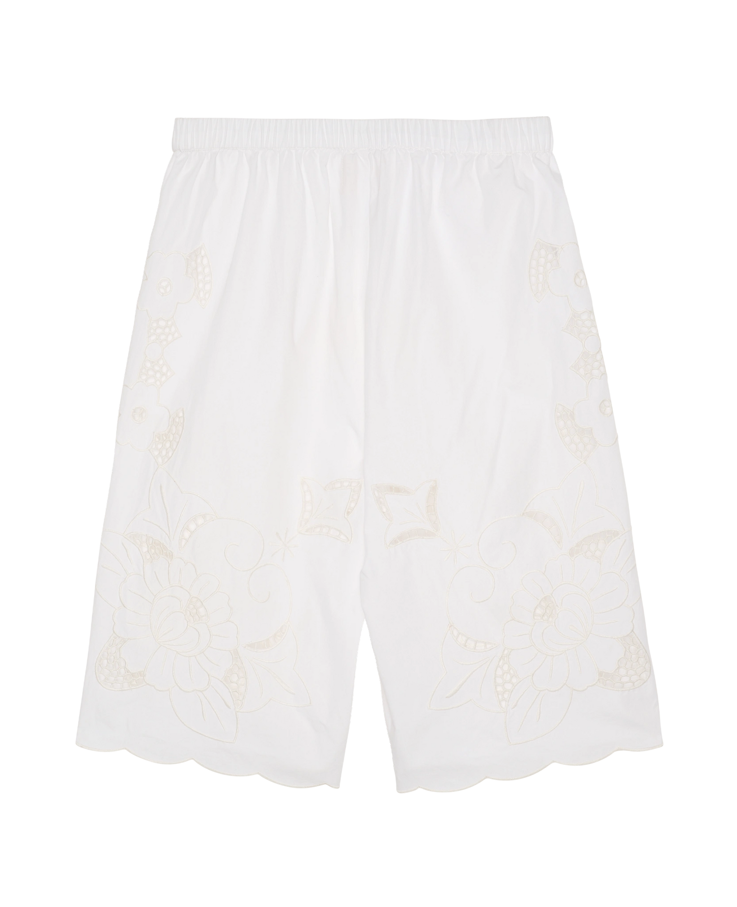 Adeline Bermuda Shorts - Ecru