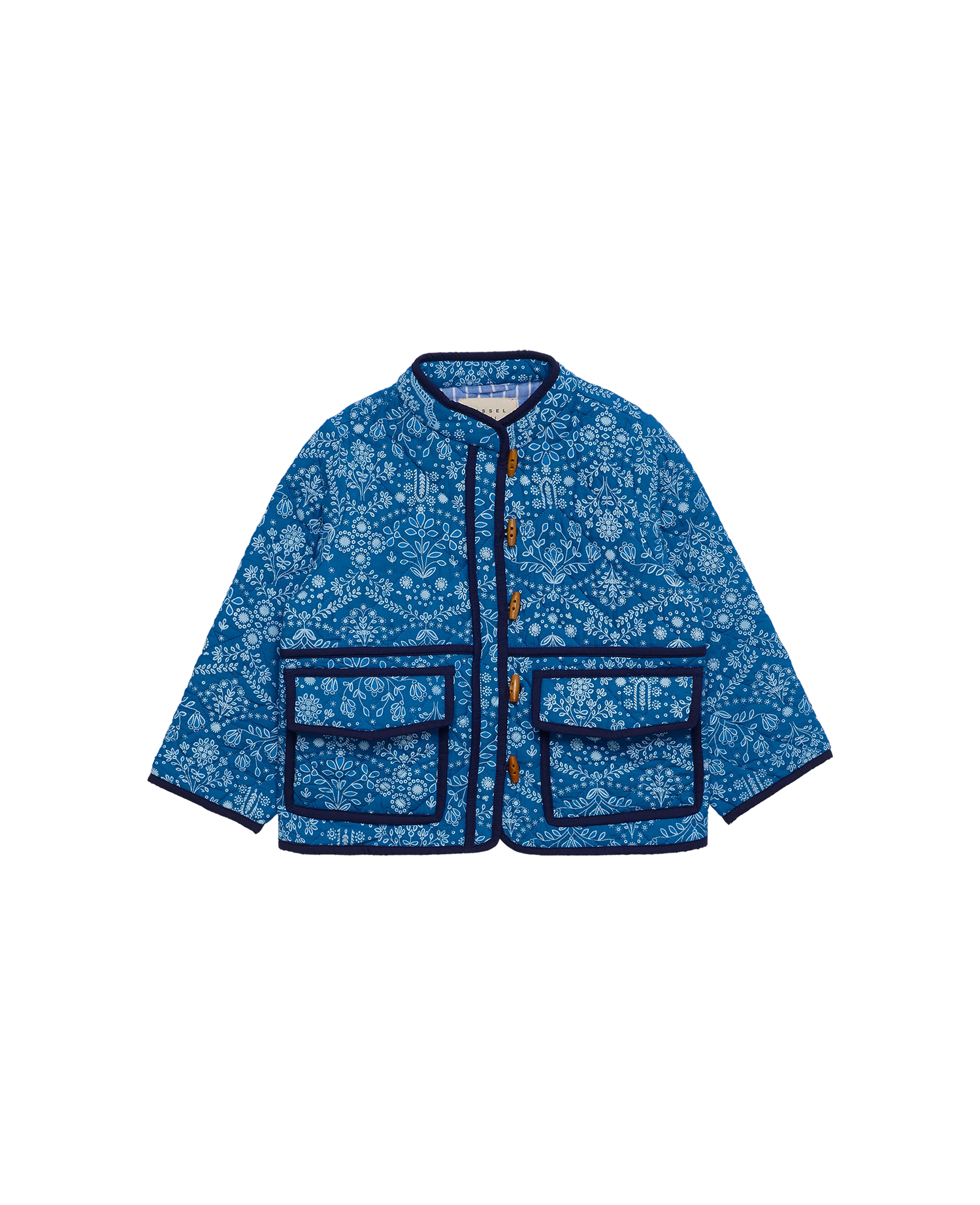 Adriane MINI Jacket - Blue Flower