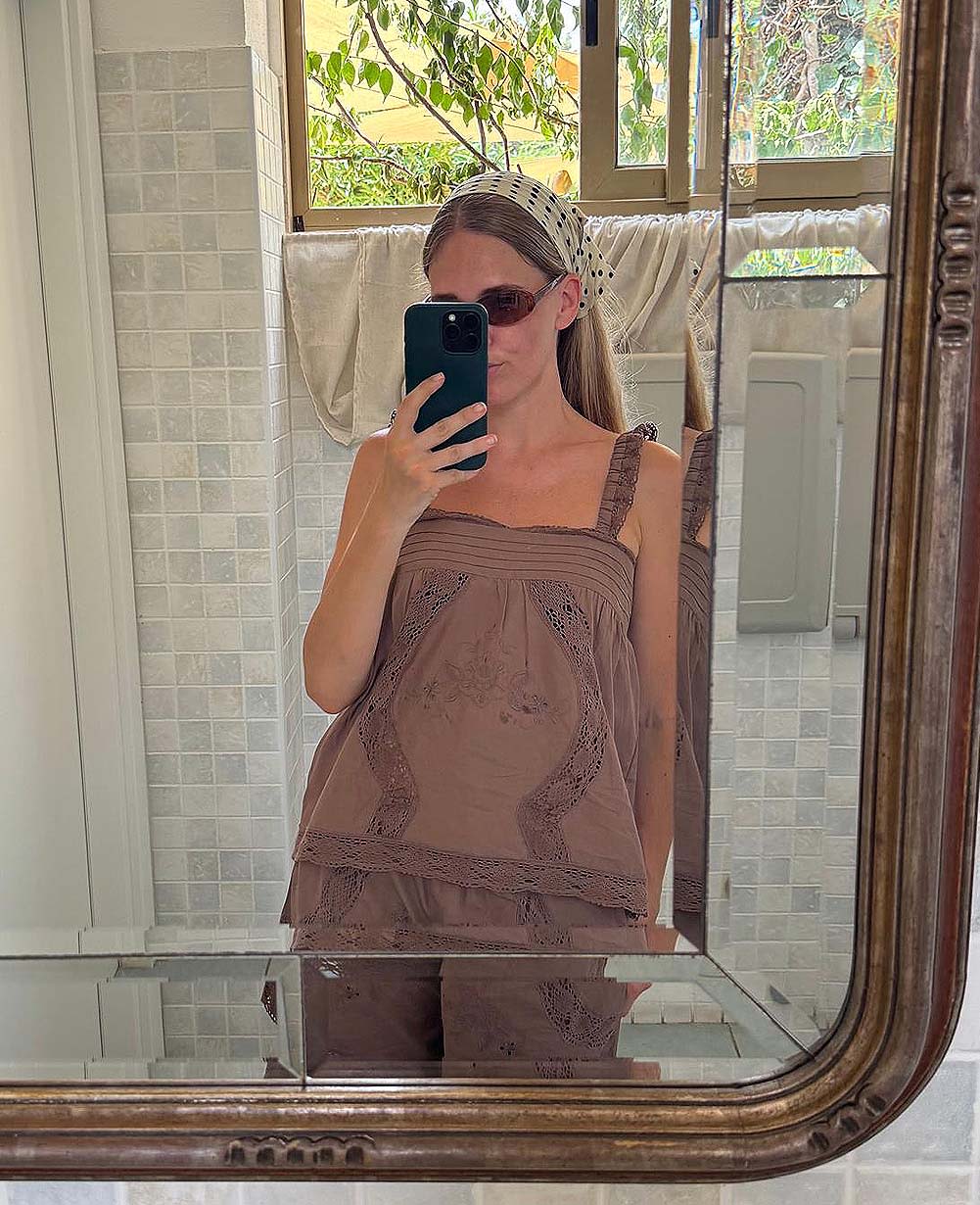 Agathe Strap Top - Mole