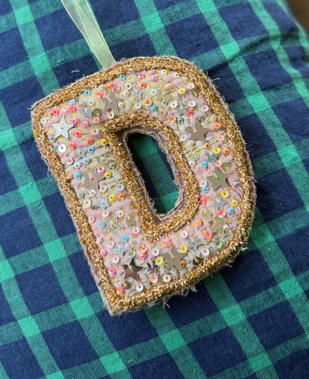 Alphabet Ornament - D