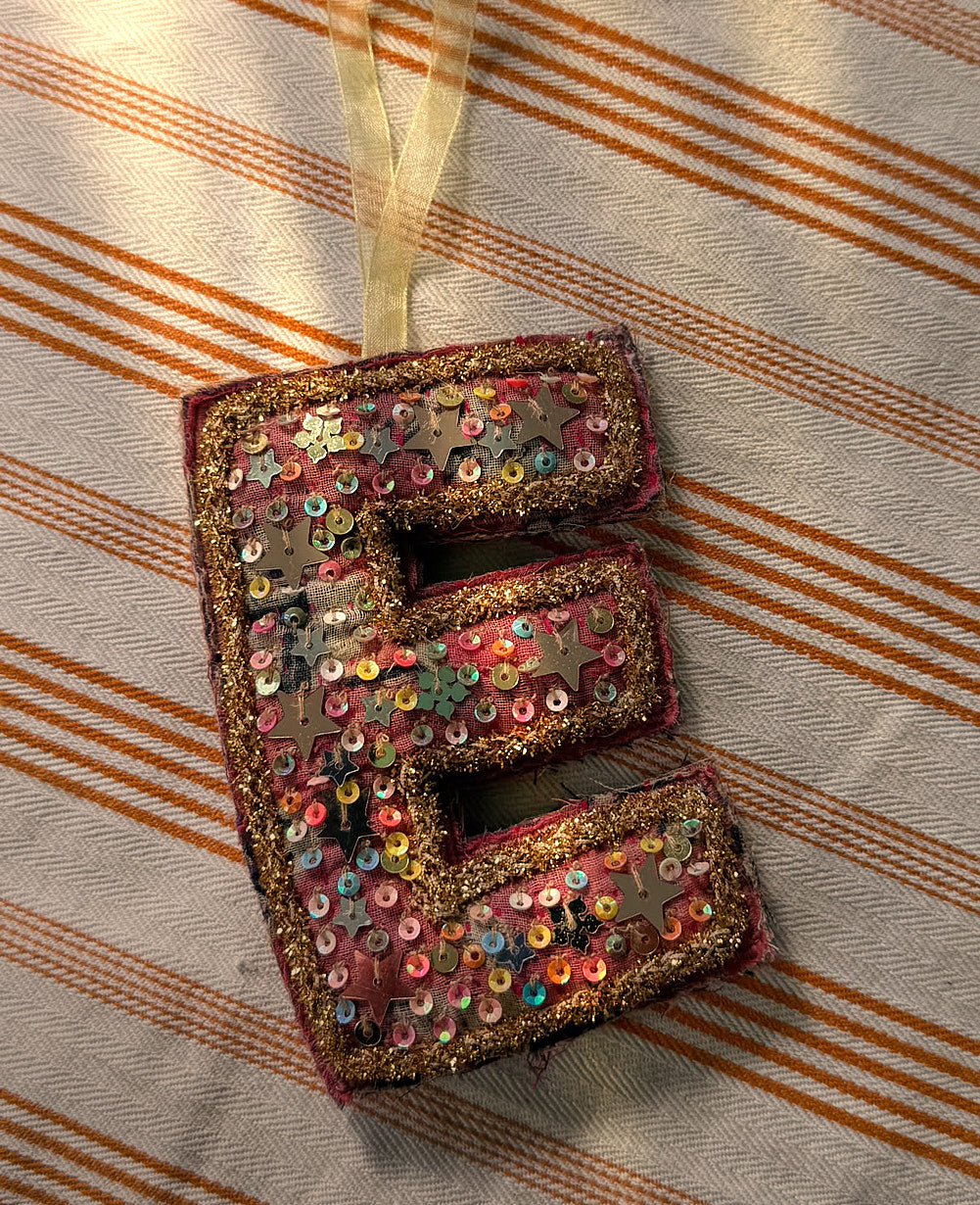 Alphabet Ornament - E
