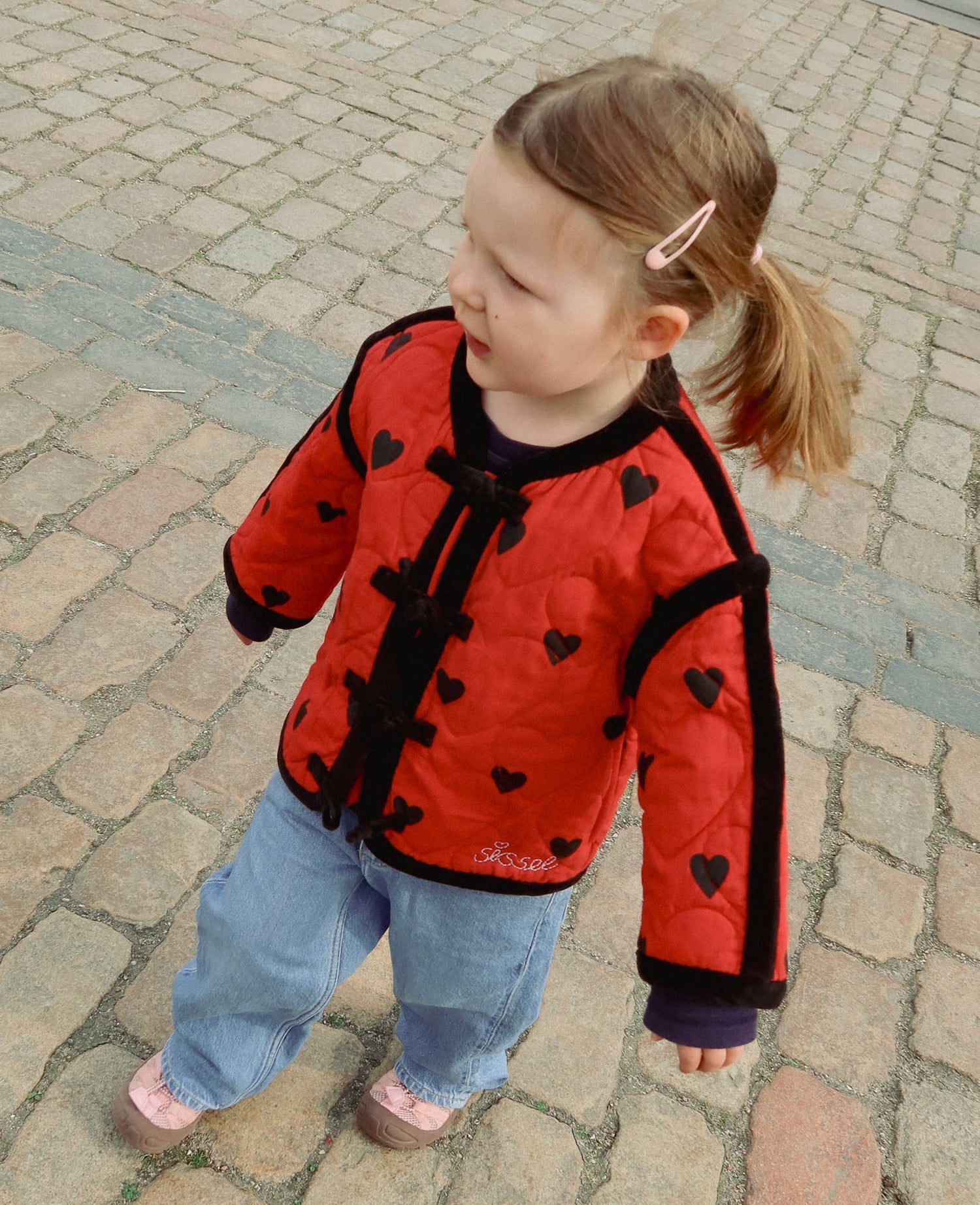 Amora MINI Jacket - Dark Red