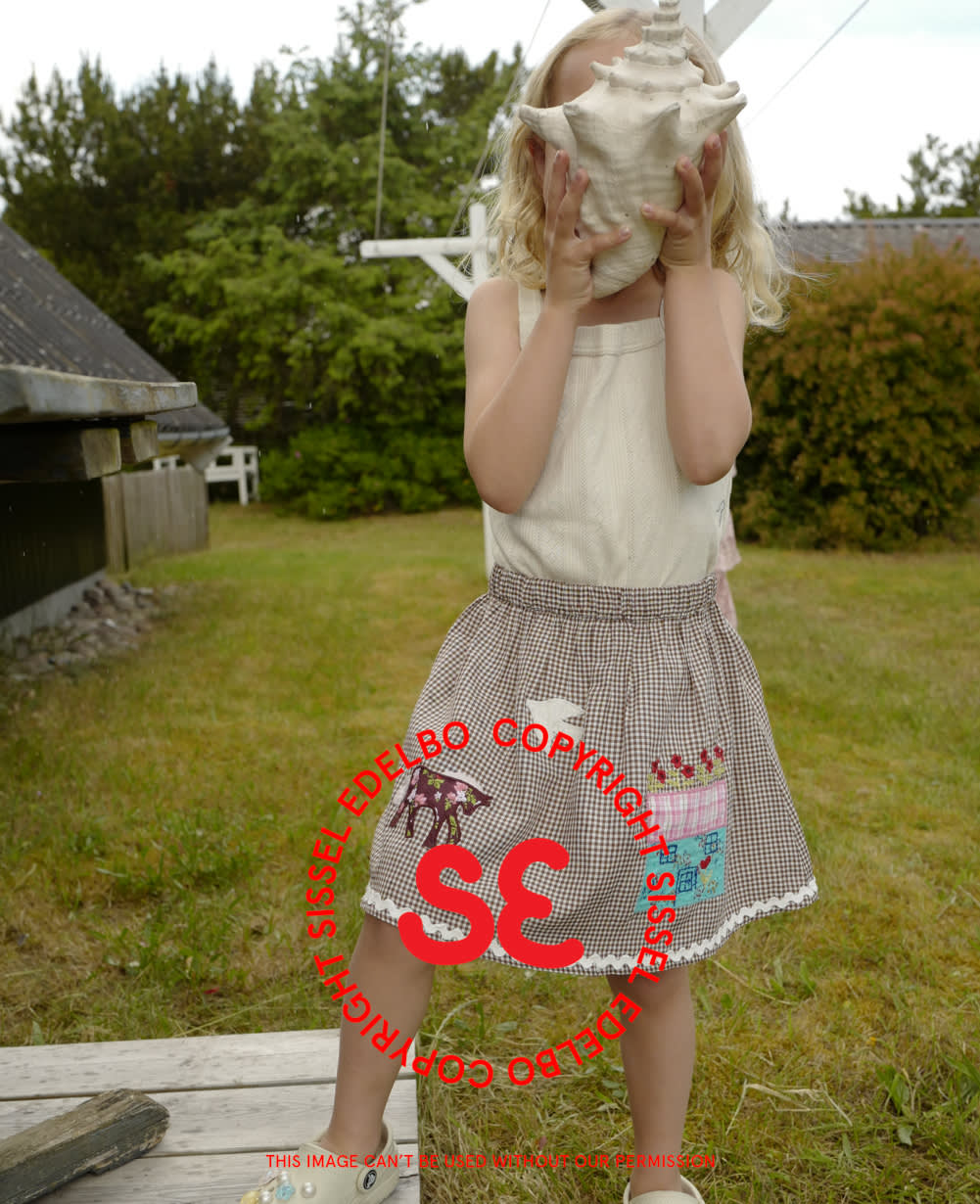 Barbera MINI Skirt - Brown Check