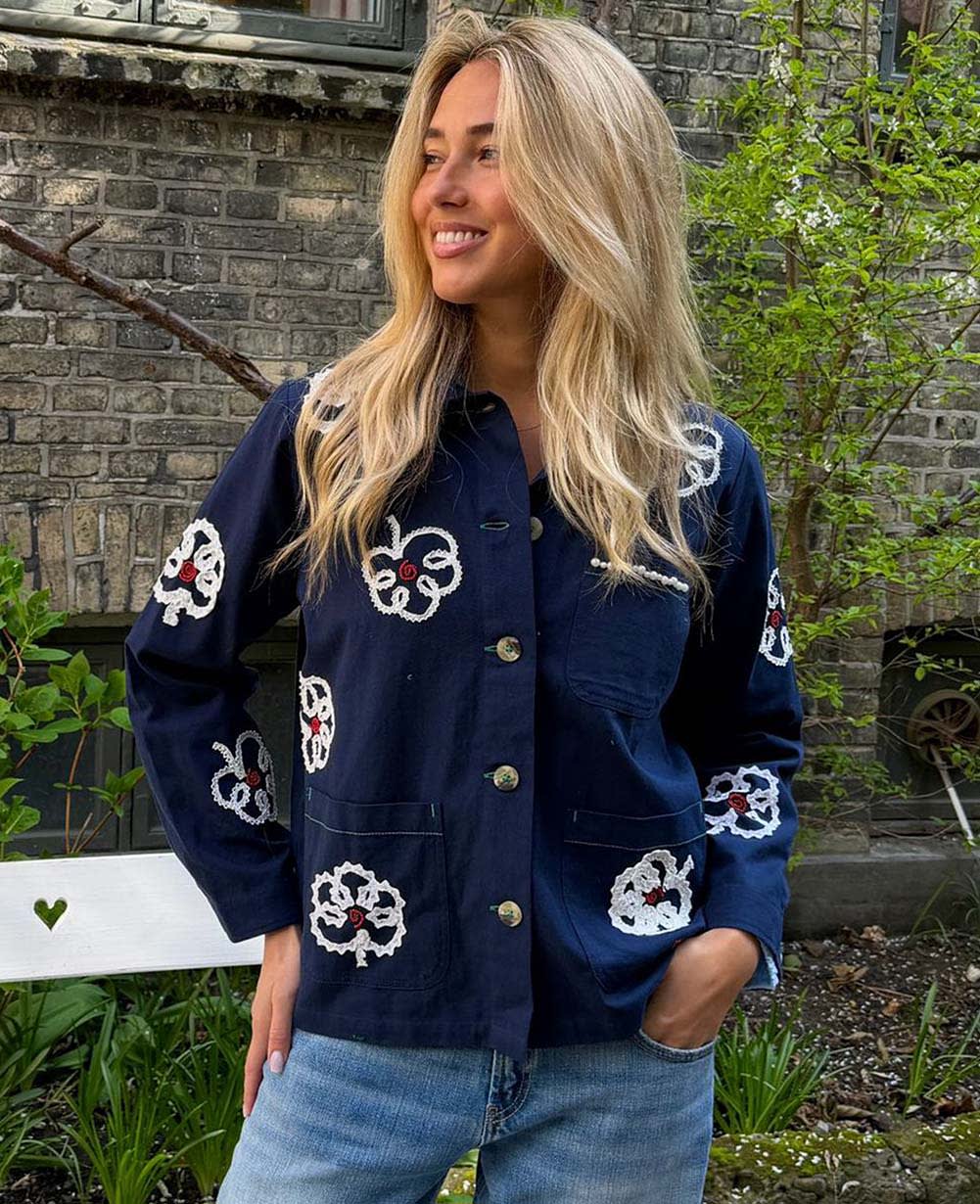 Bea Jacket - Navy
