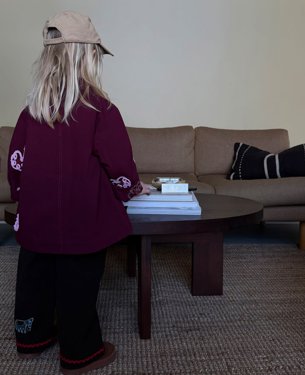 Bea MINI Jacket - Burgundy