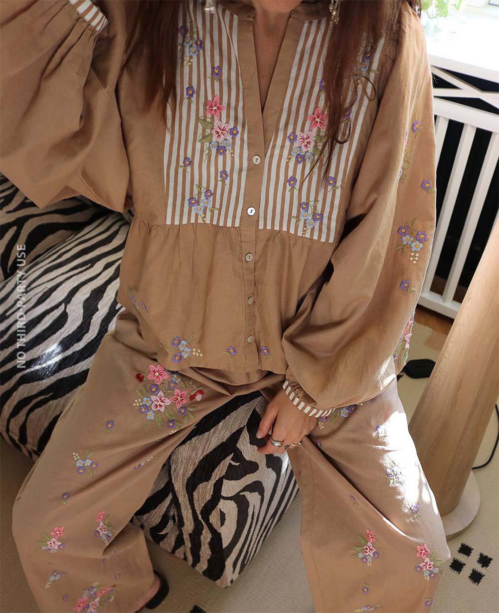 Bellisima Pants - Light Hazel