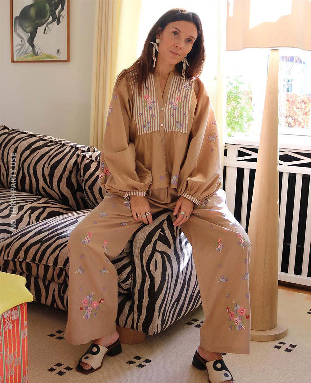 Bellisima Pants - Light Hazel