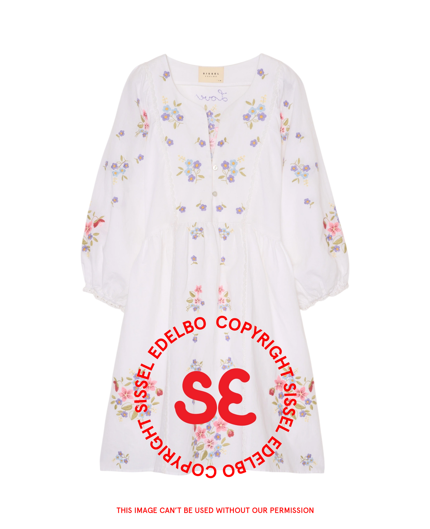 Bellisima Dress - White Floral