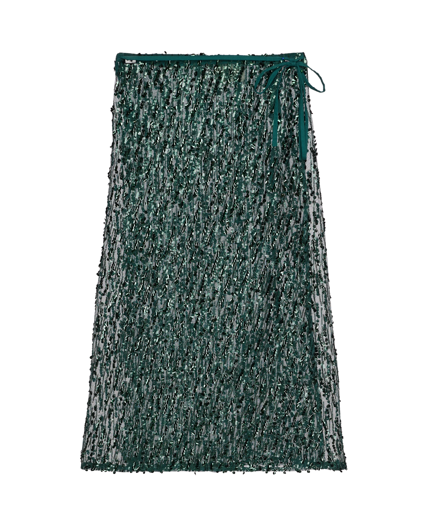 Betsy Wrap Skirt - Dark Green