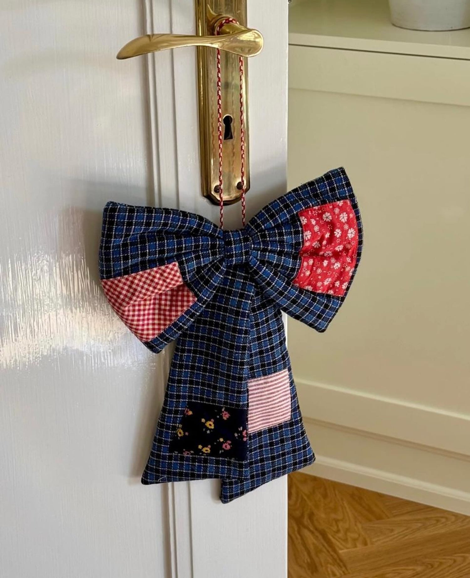 Big Bow - Blue Checks