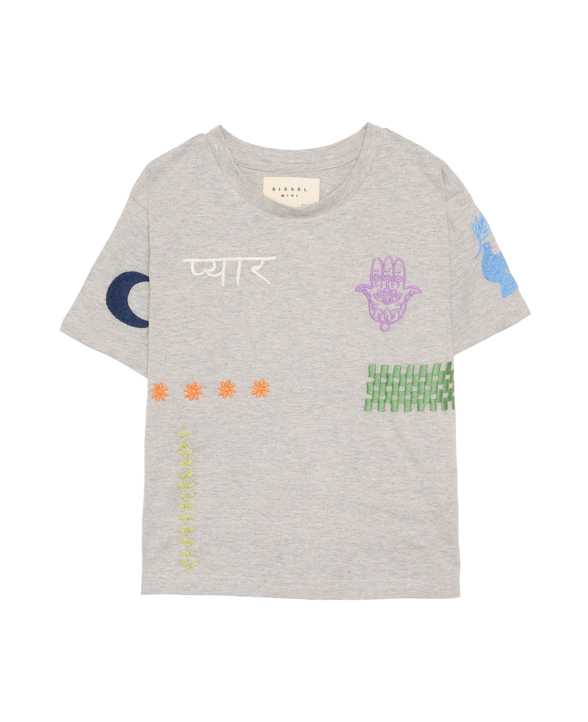 Billie MINI T-Shirt - Grey Melange