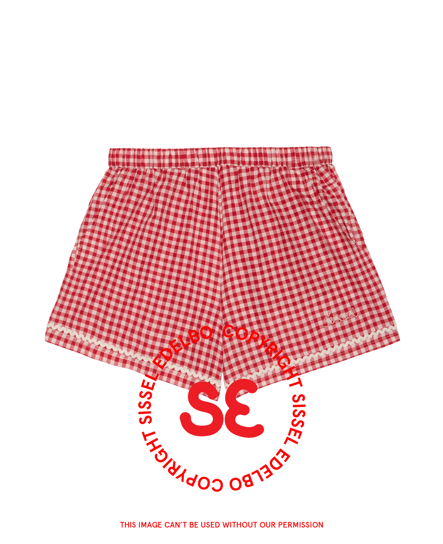 Bobbie Shorts - Red Checks