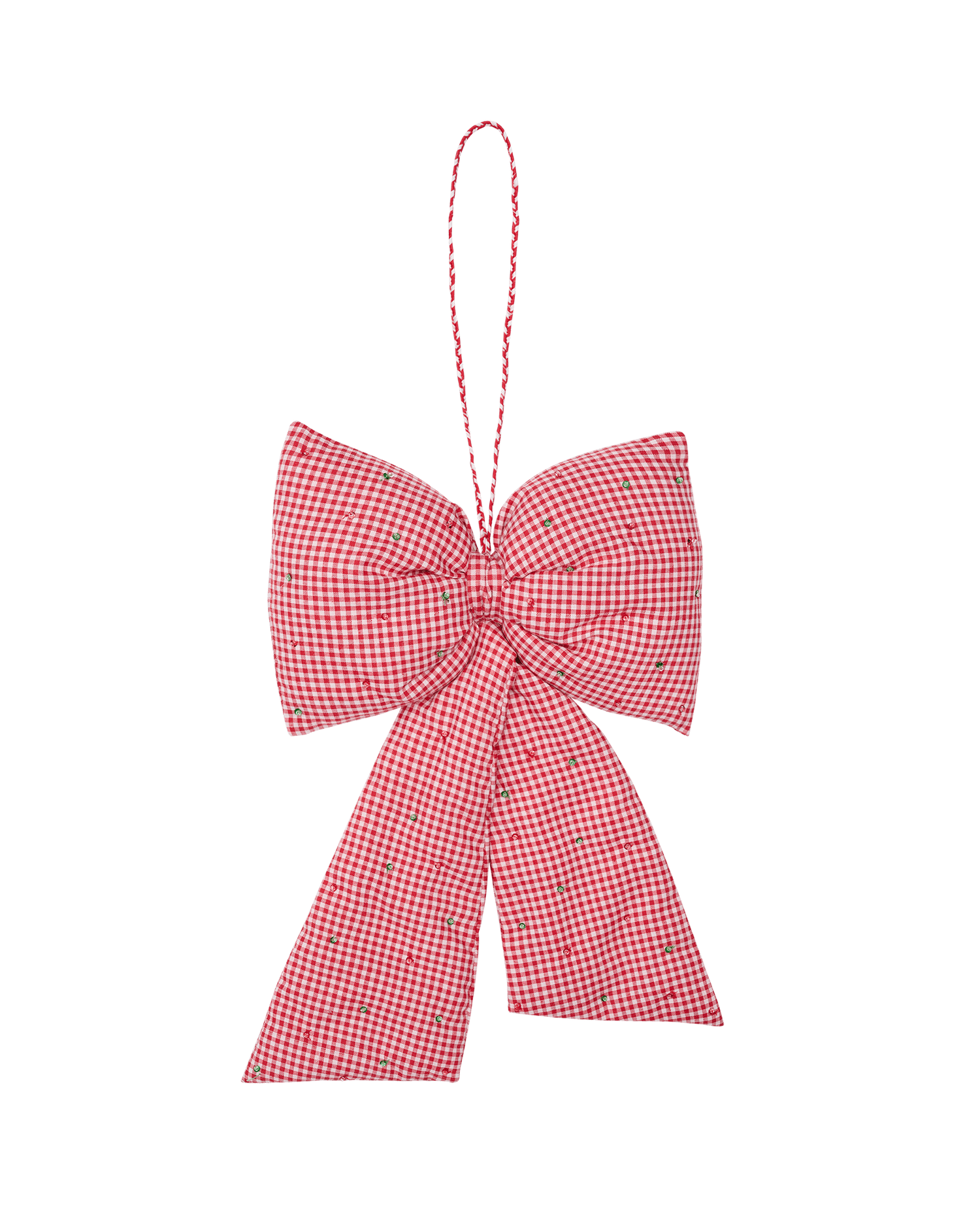 Bow Decoration - Gingham Checks