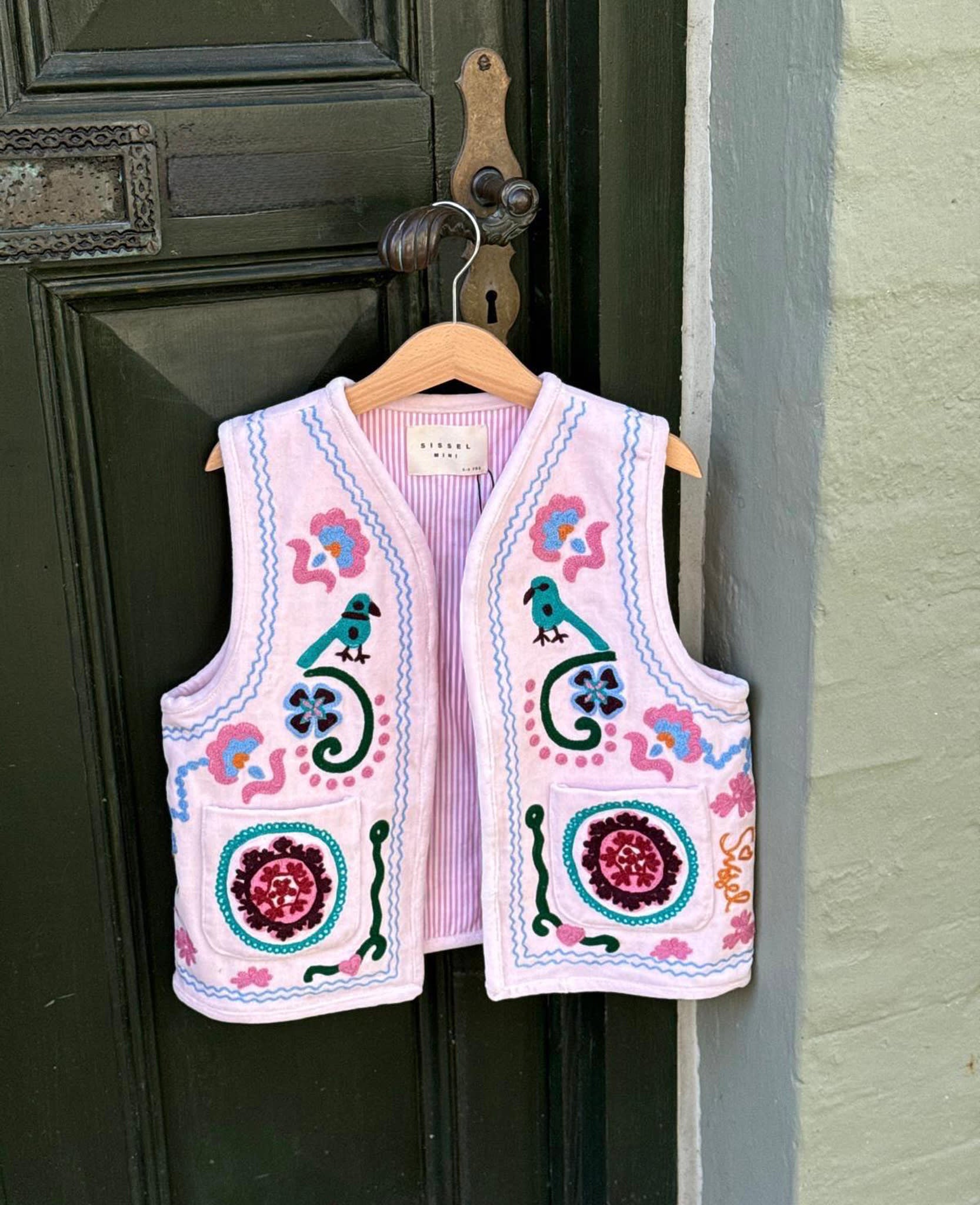 Caia MINI Vest - Rose – SISSEL EDELBO