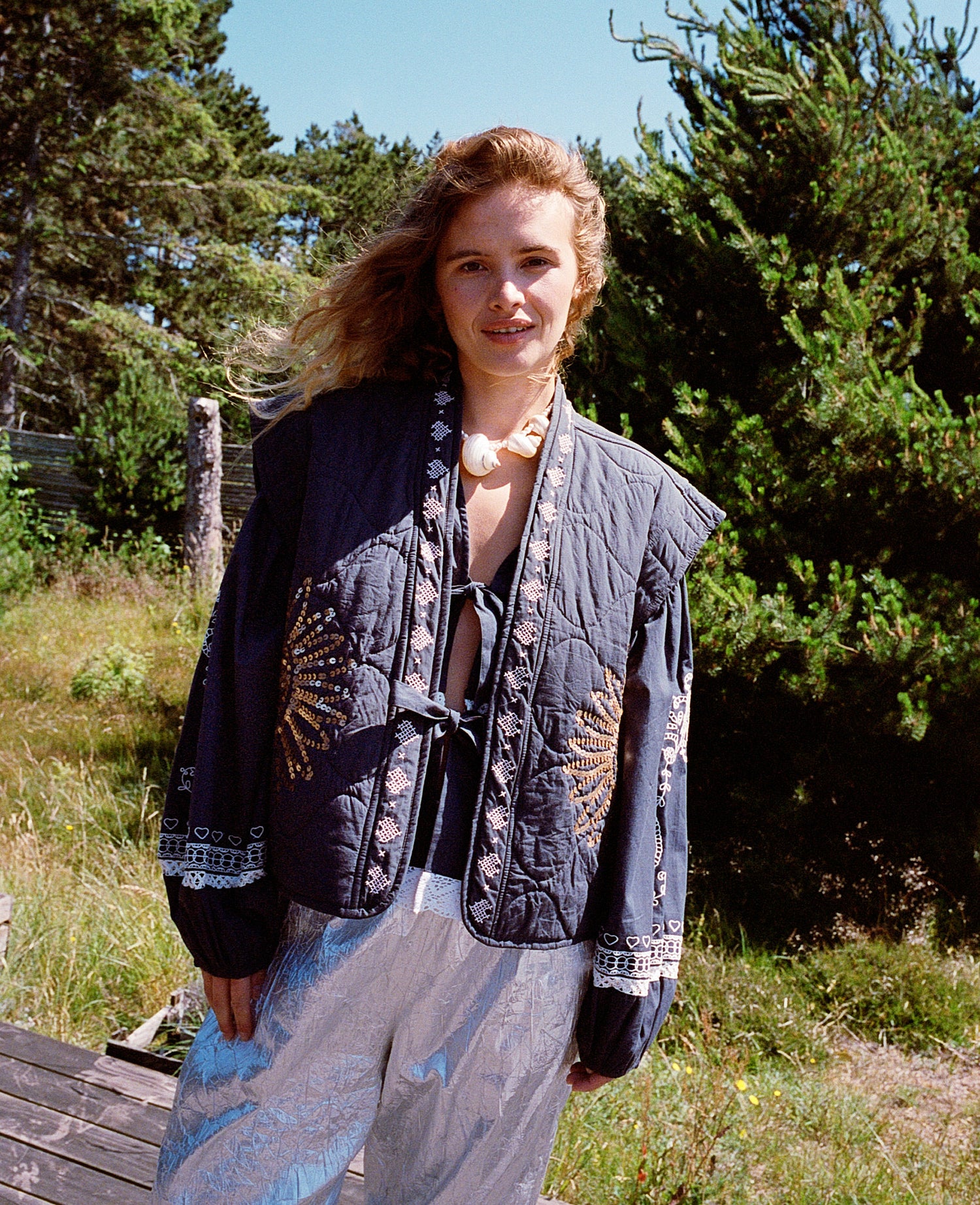 Calista Vest - Asphalt