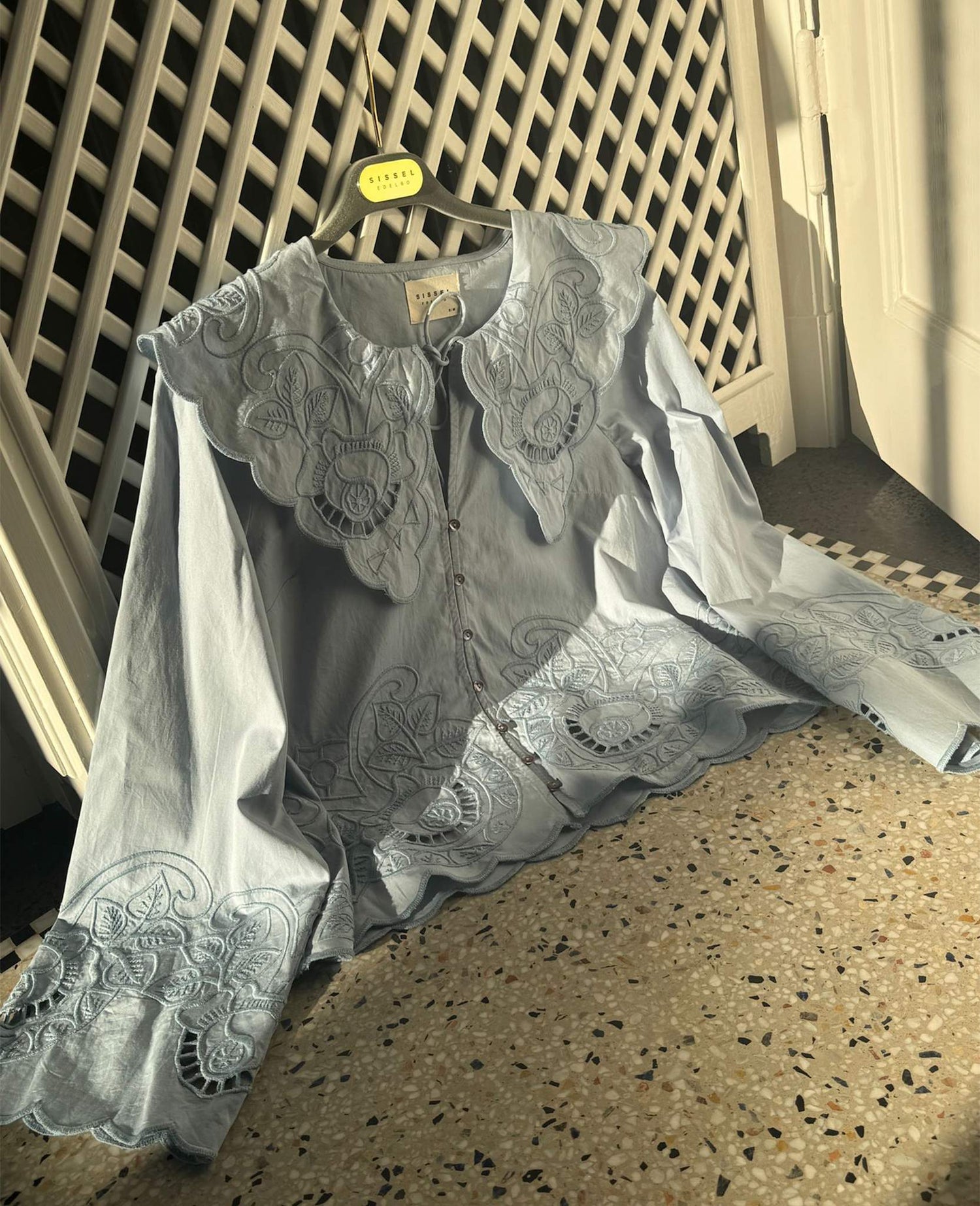 Cameron Top - Soft Blue