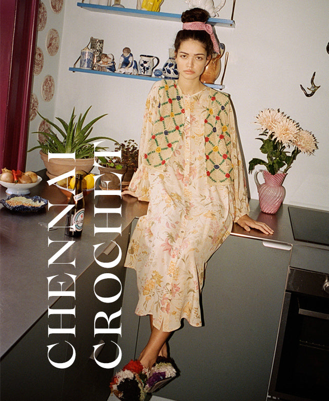 Chennai Vintage Crochet Vest