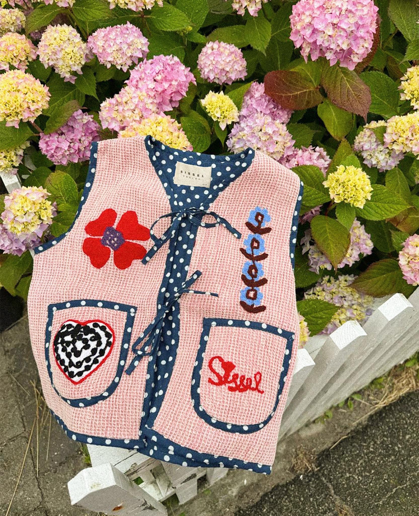 Clio MINI Vest - Rose – SISSEL EDELBO