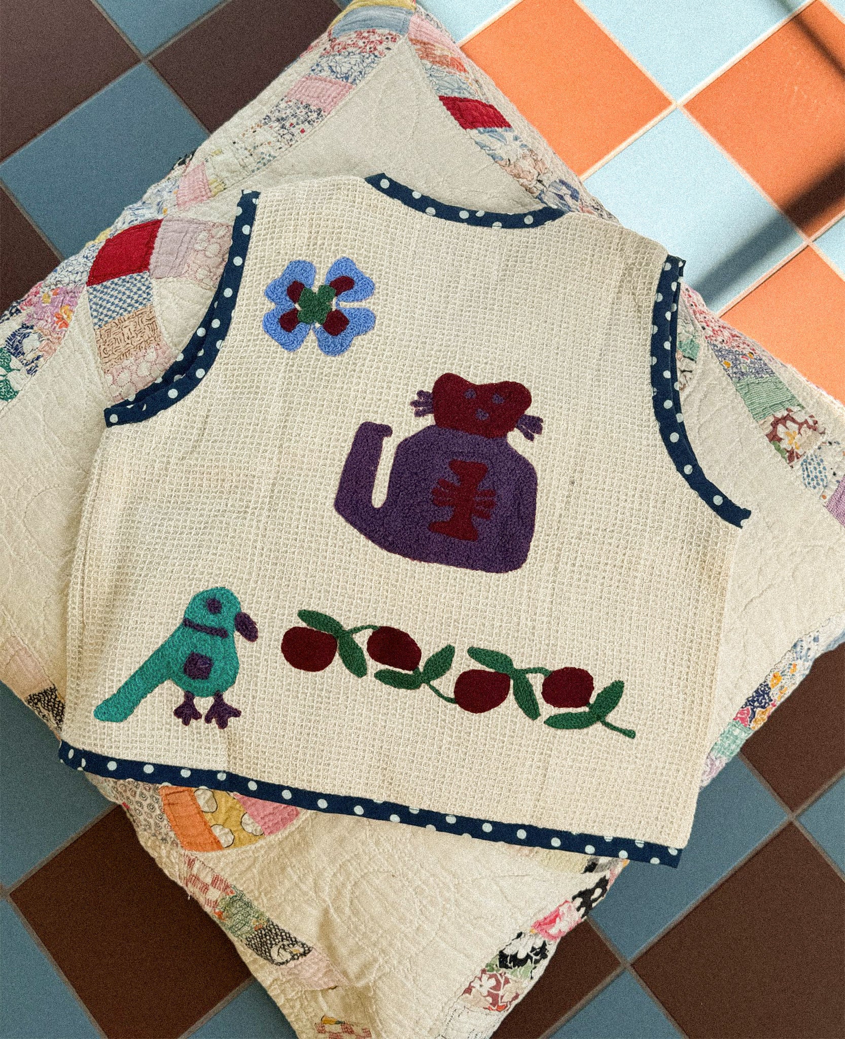 Clio MINI Vest - Natural – SISSEL EDELBO