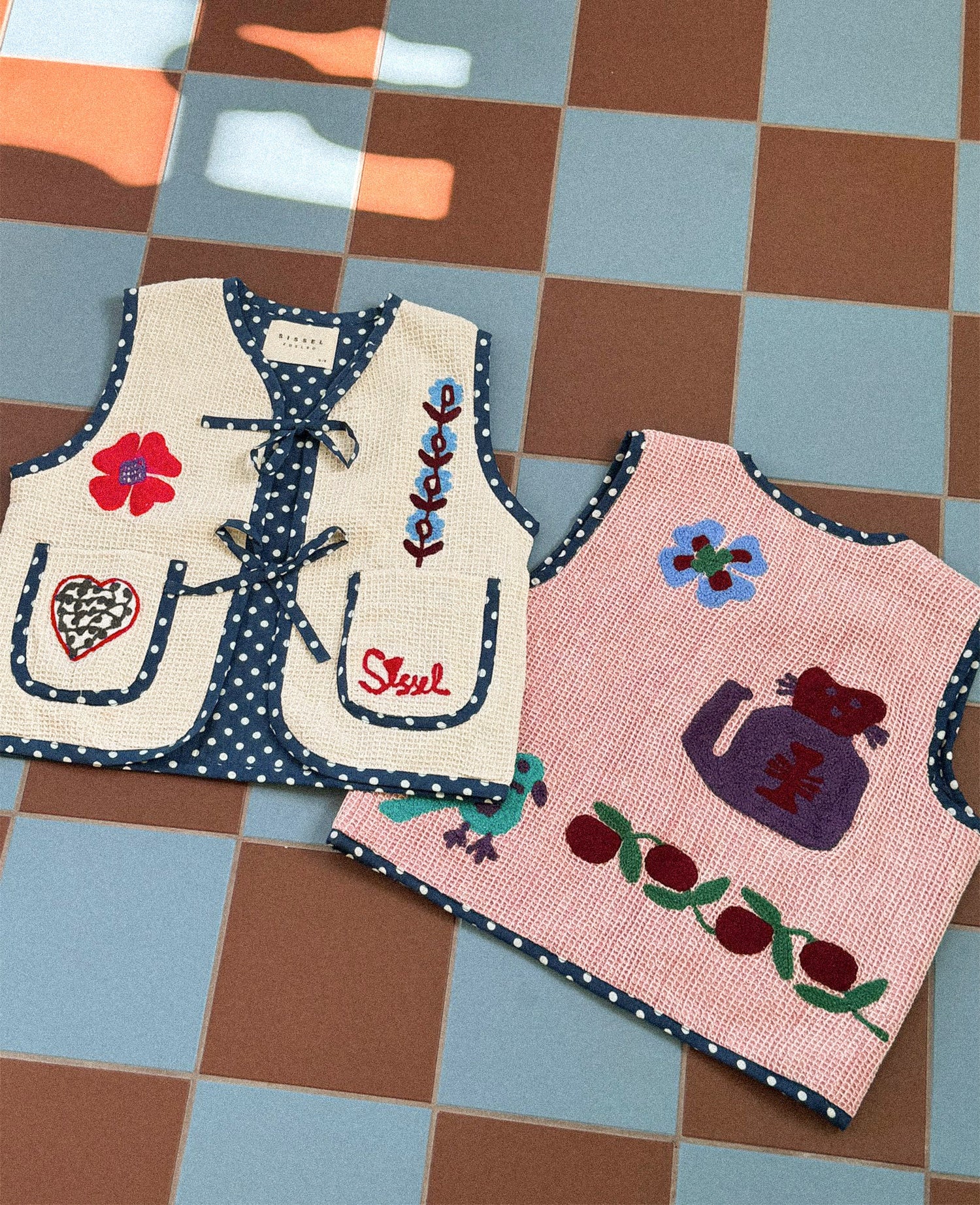 Clio MINI Vest - Rose