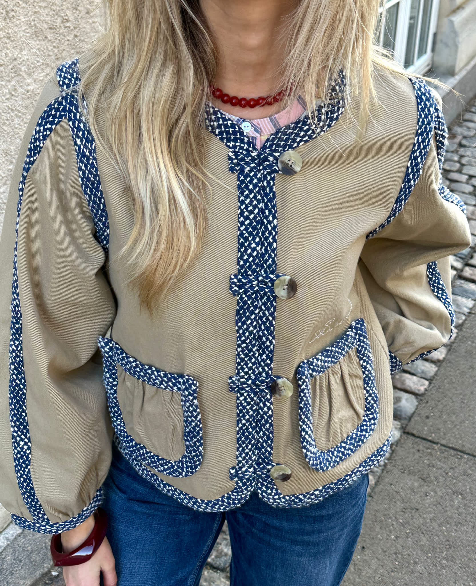 Como Jacket - Sand – SISSEL EDELBO