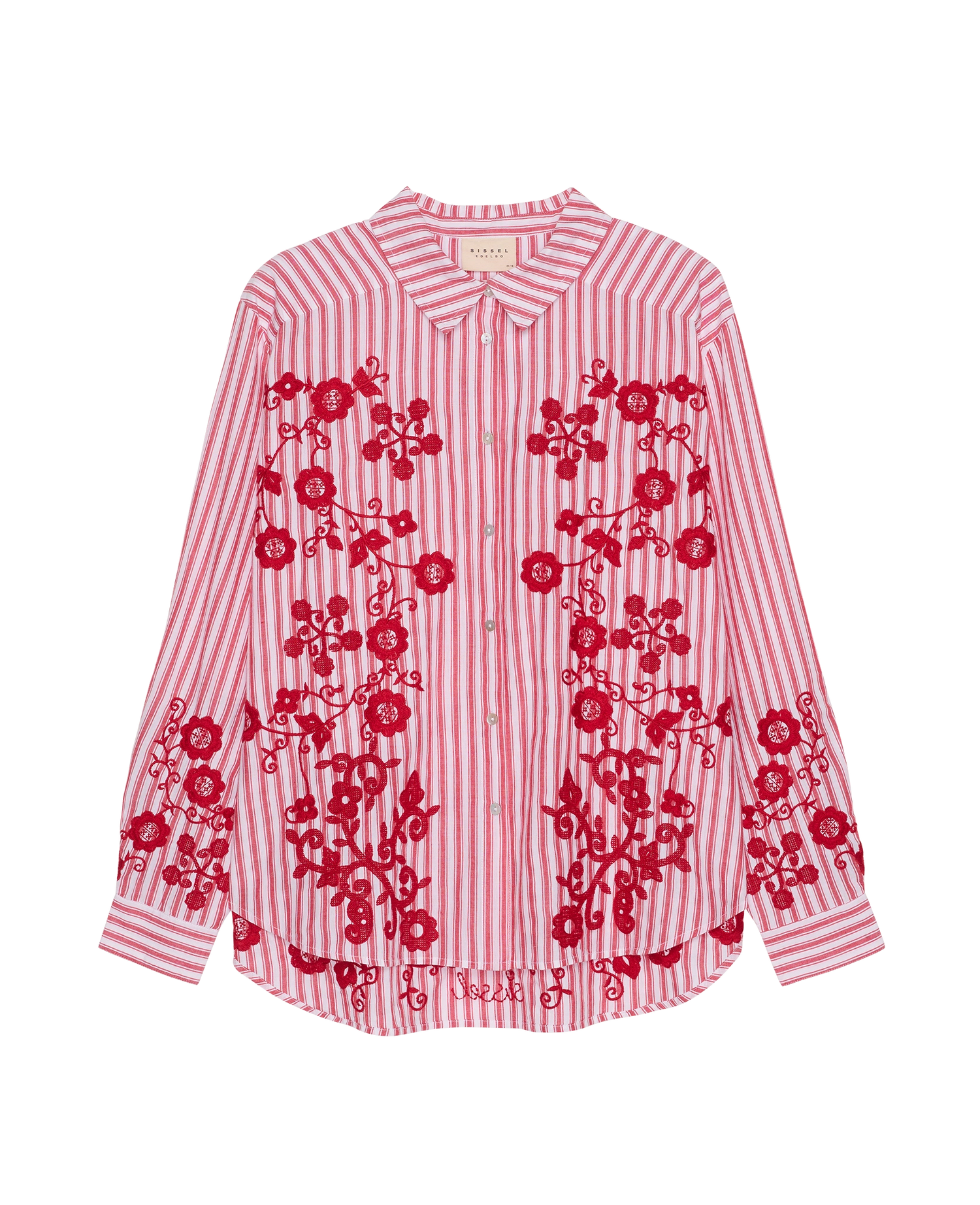 Cora Shirt - Red Flower
