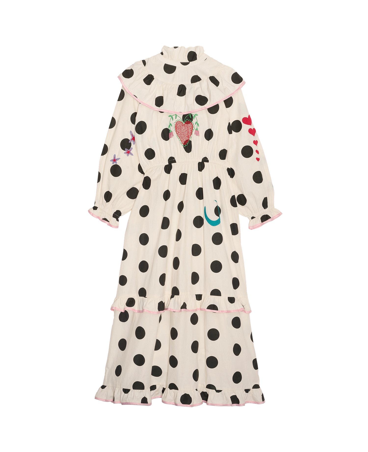 Diana Dress - Black Dot