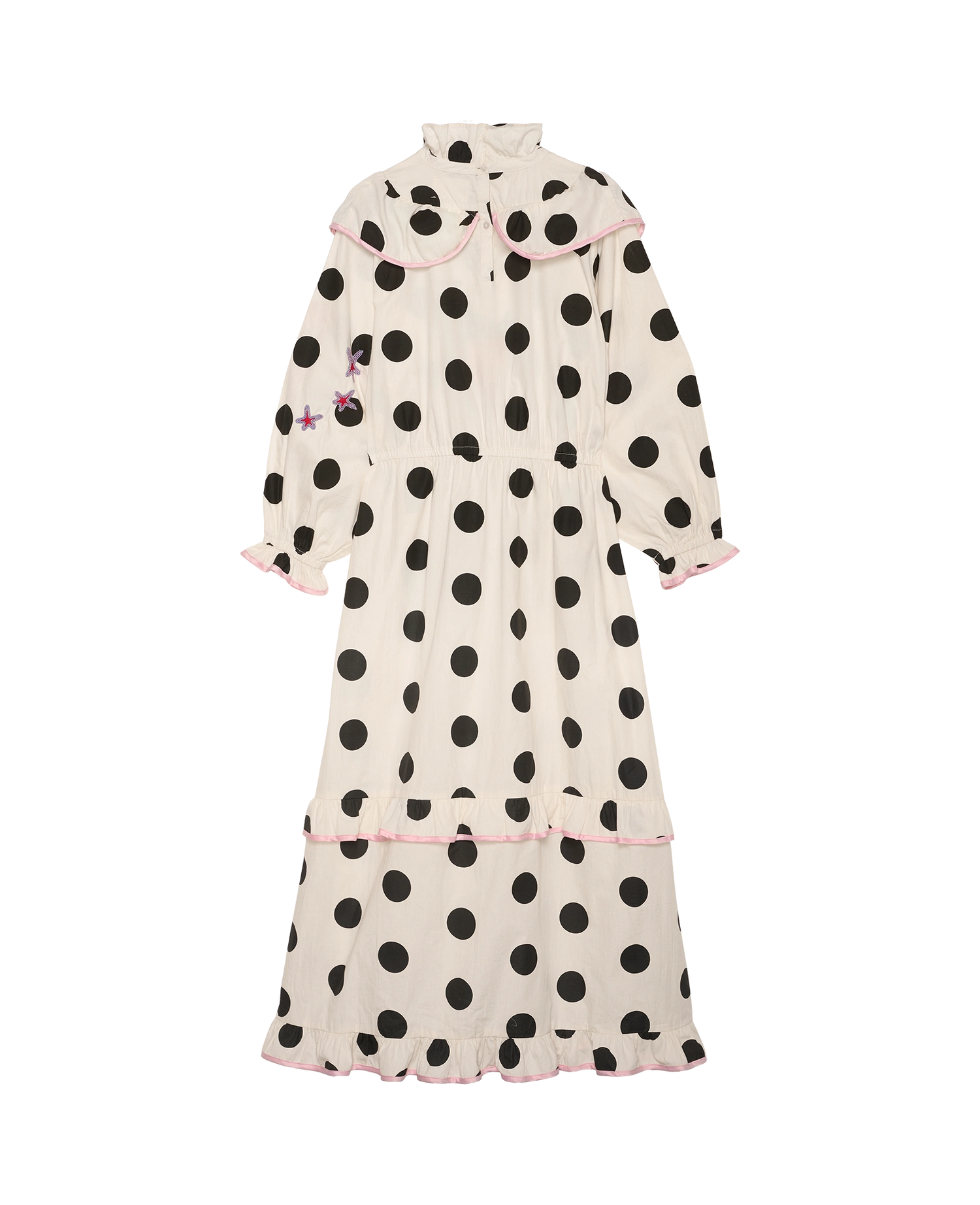 Diana Dress - Black Dot