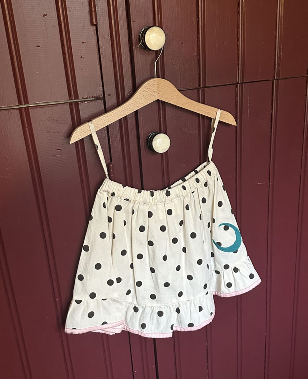 Diana MINI Skirt - Coffee & Cream