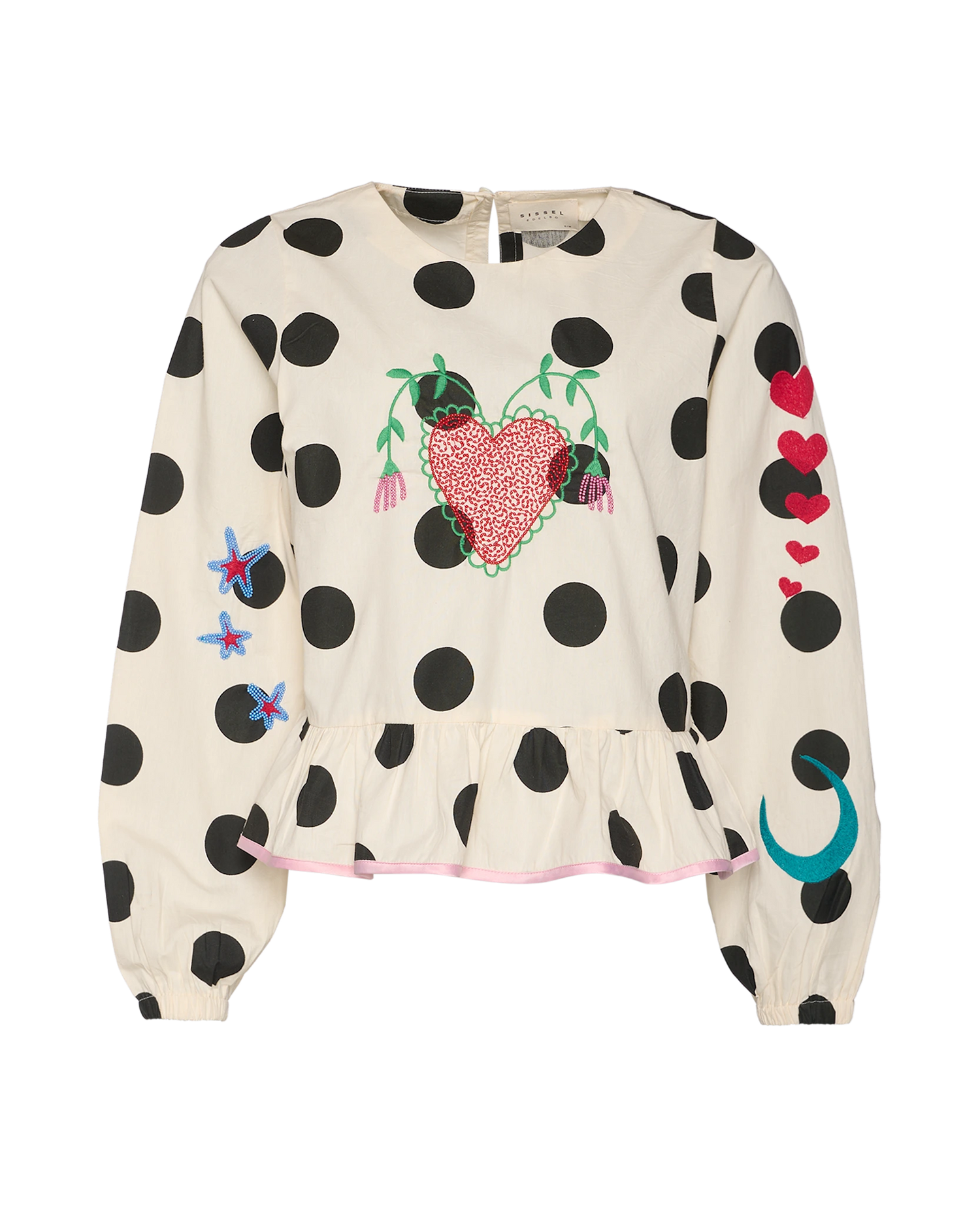 Diana Top - Black Dot