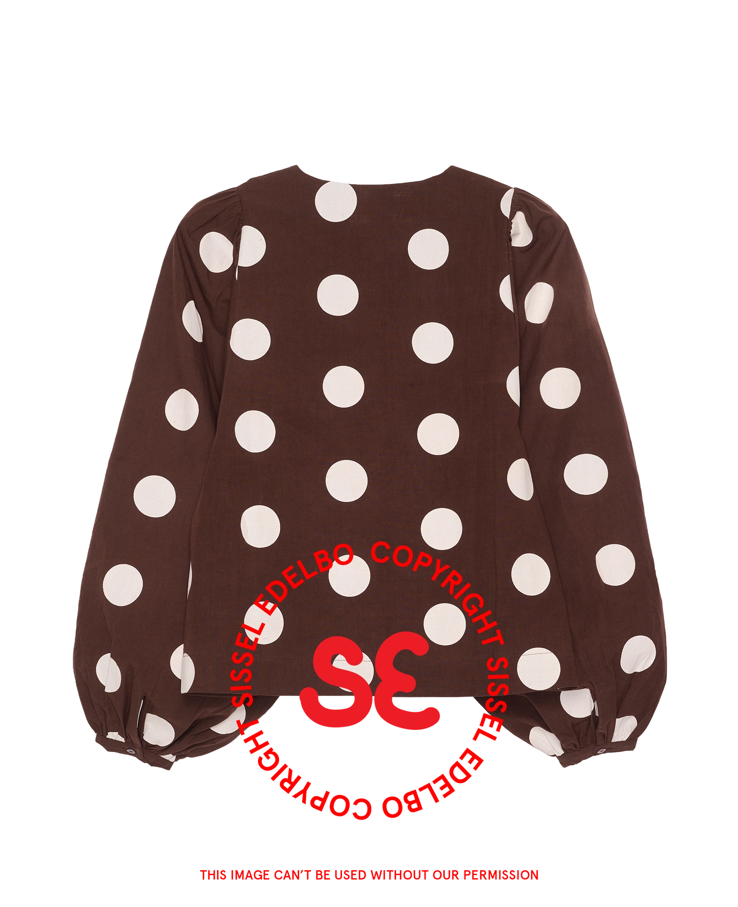 Ea Shirt - Cream Dot
