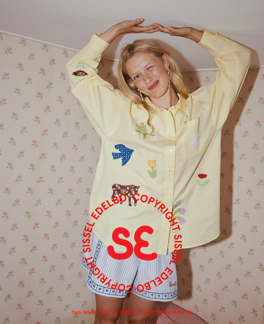 Pil Shirt - Yellow Applique
