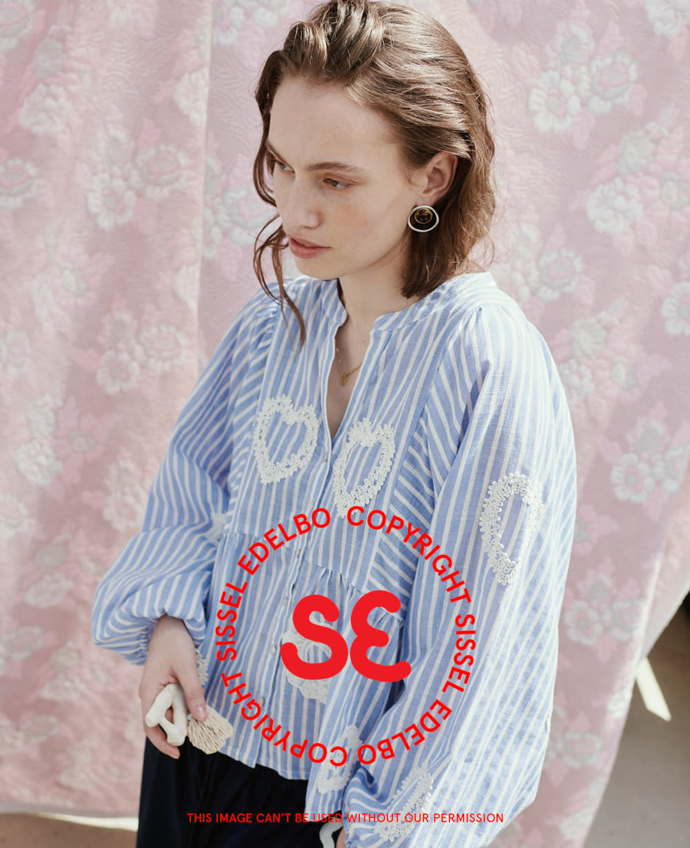 Belma Shirt - Blue Stripes