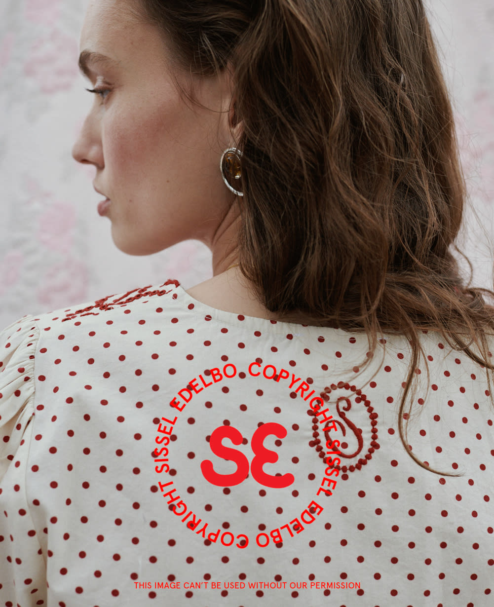 Sadie Top - Red Dots