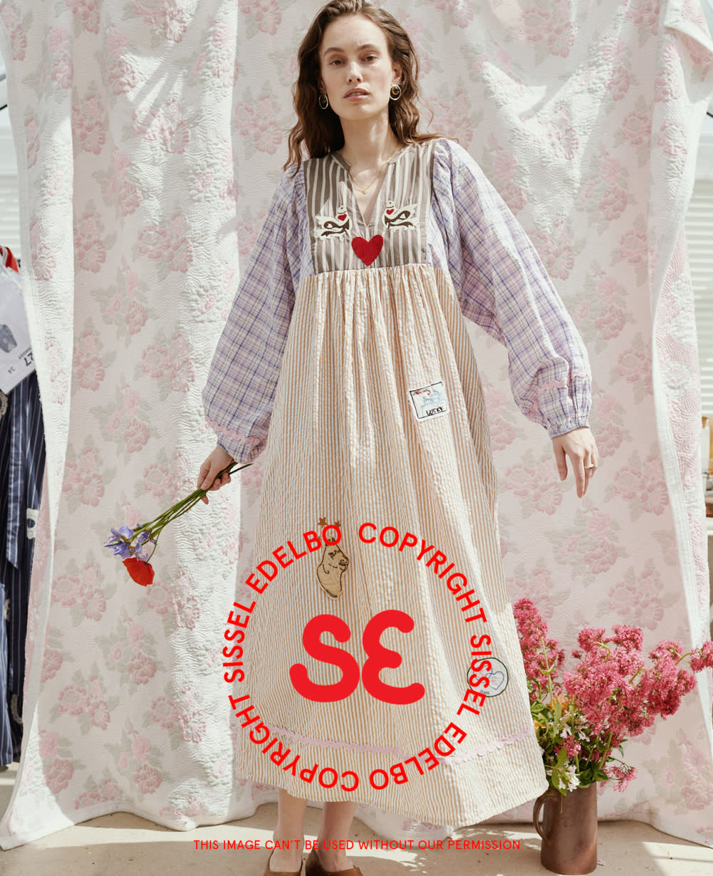 Gaia Dress - Mixed Patch