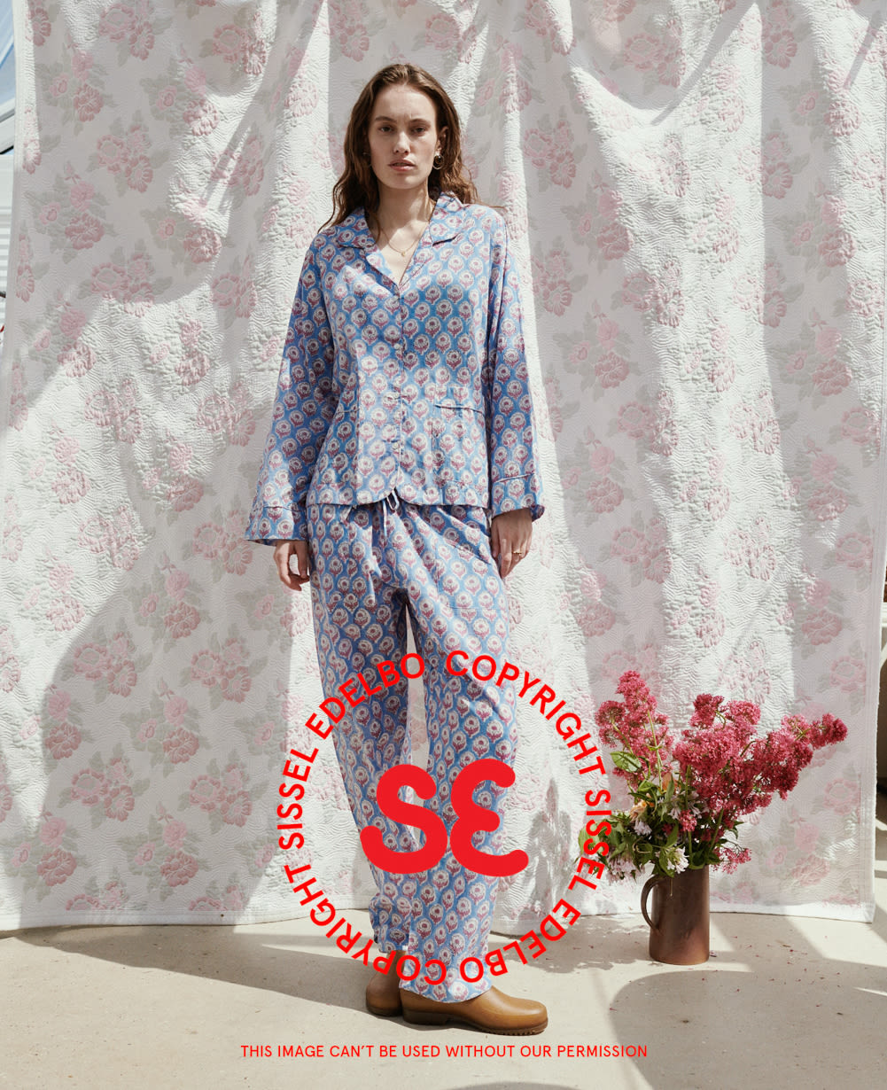 Nuit Pyjamas Set - Cashmere Blue