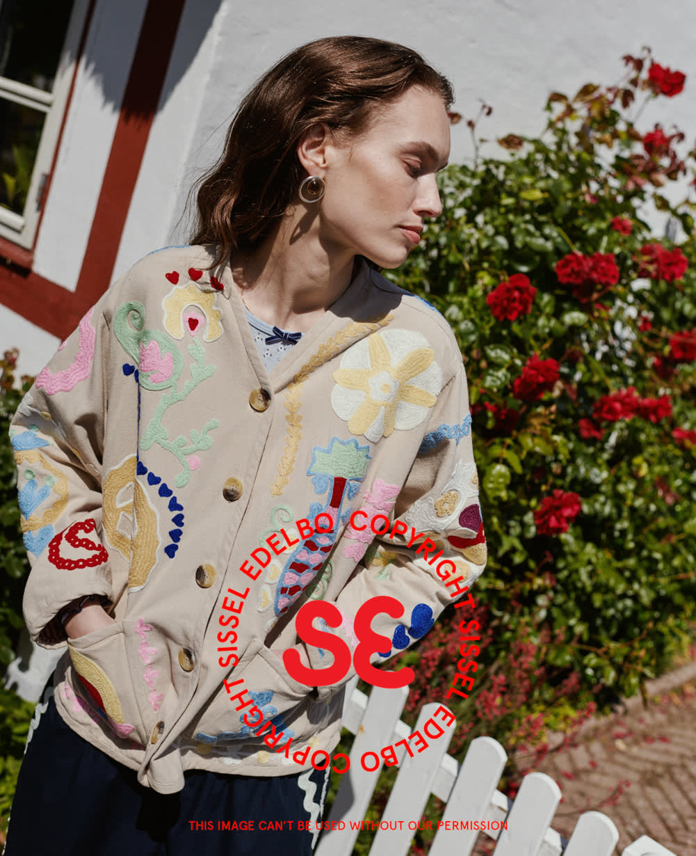 Maggie Jacket - Pastel Snake