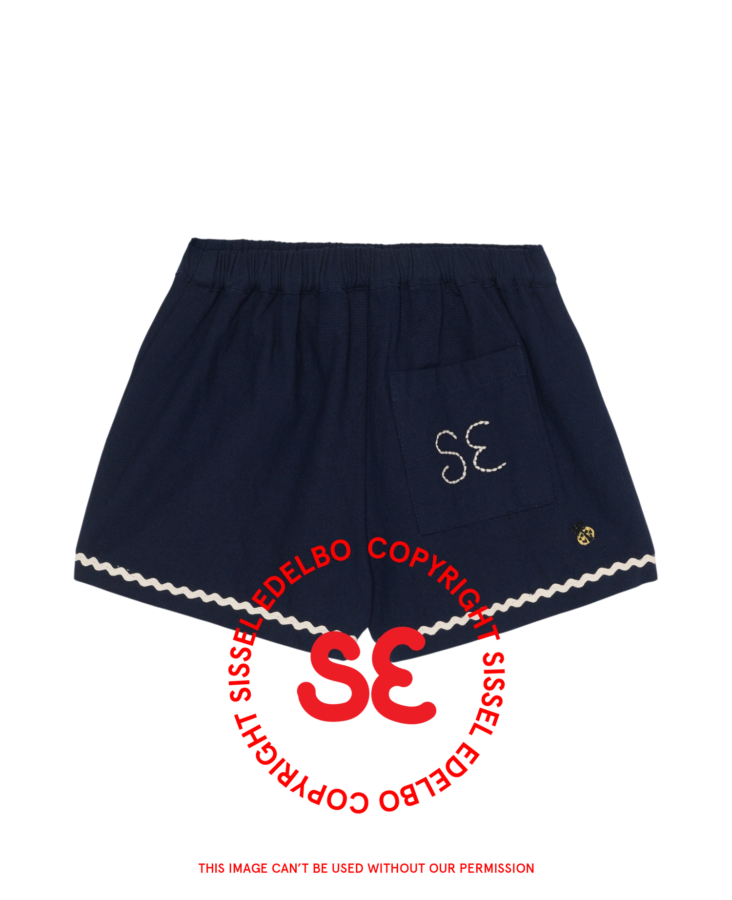 Elisa MINI Shorts - Navy Duck