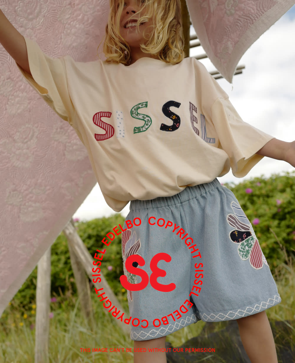 Elisa MINI Shorts - Light Denim