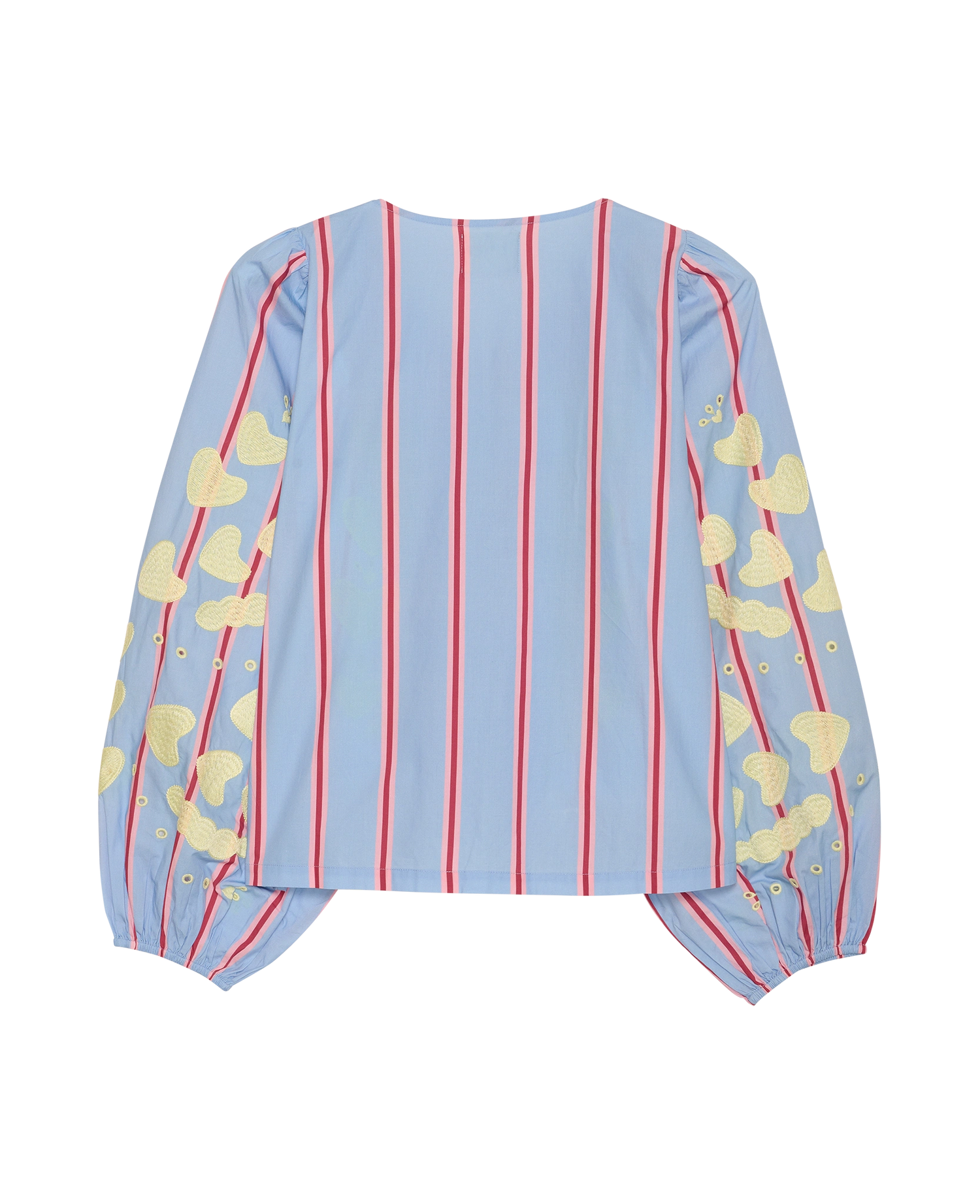 Elisabeth Top - Bluebell Stripes
