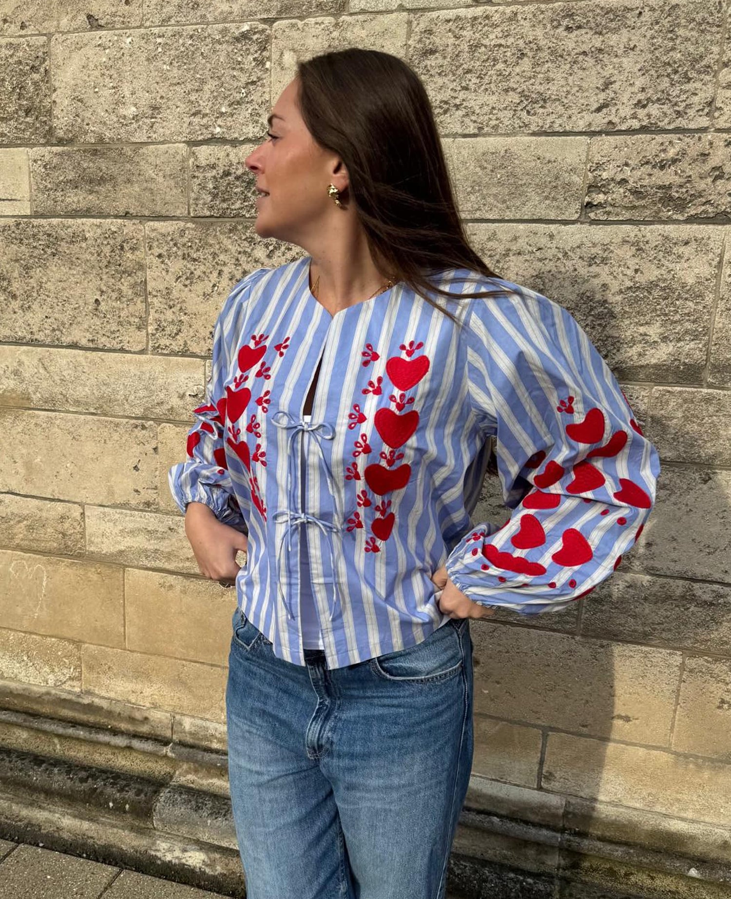 Elisabeth Top - Vintage Stripes